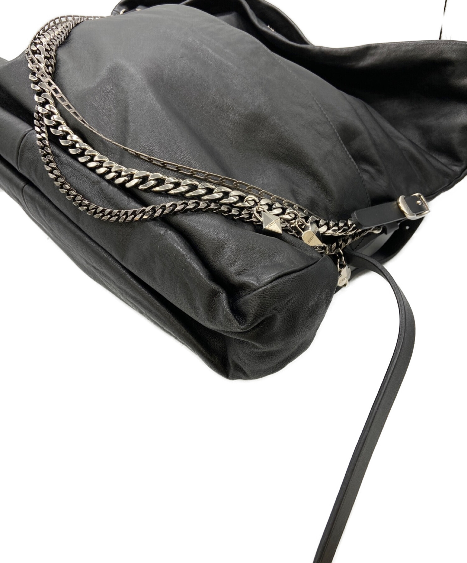 Jimmy choo best sale biker chain bag