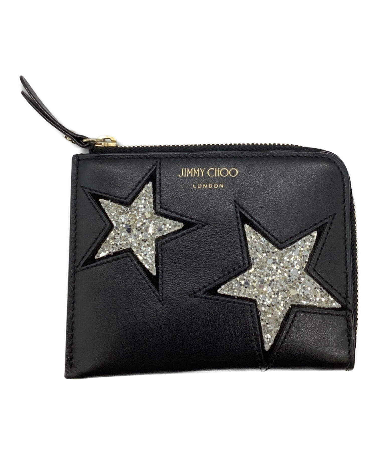 JIMMY CHOO (ジミーチュウ) コインケース ブラック