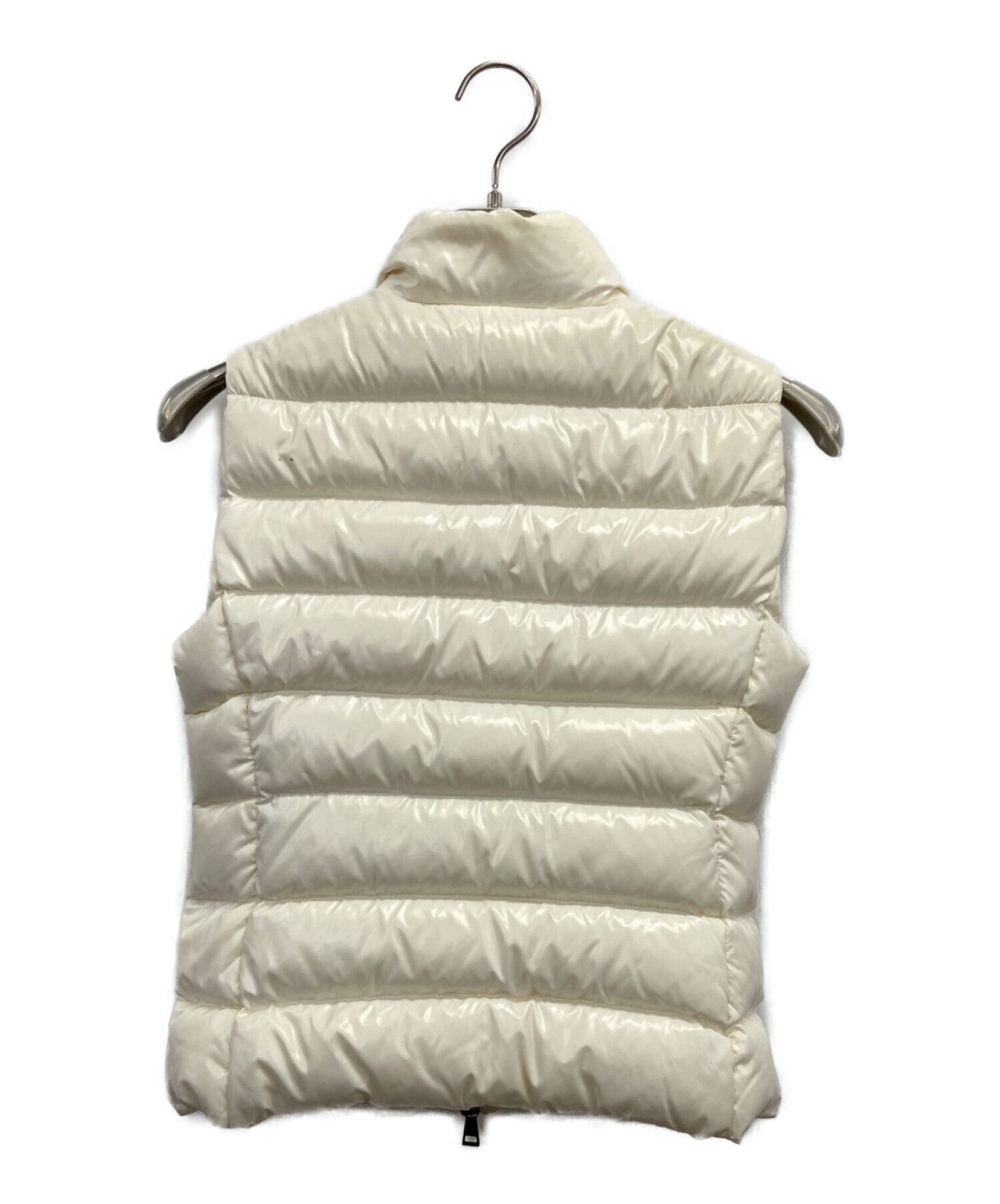 中古・古着通販】MONCLER (モンクレール) ダウンベスト アイボリー