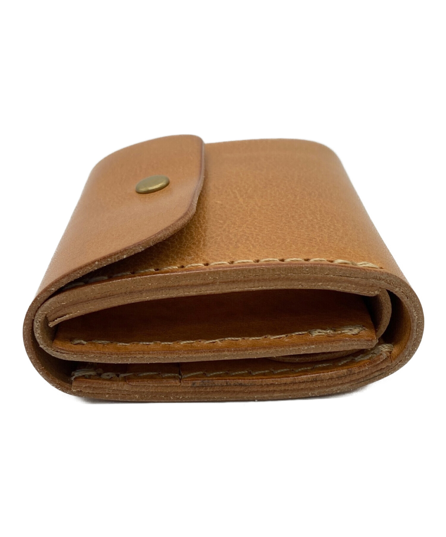 新品 アナロジコ 二つ折り財布 レザー ブラック - ファッション小物