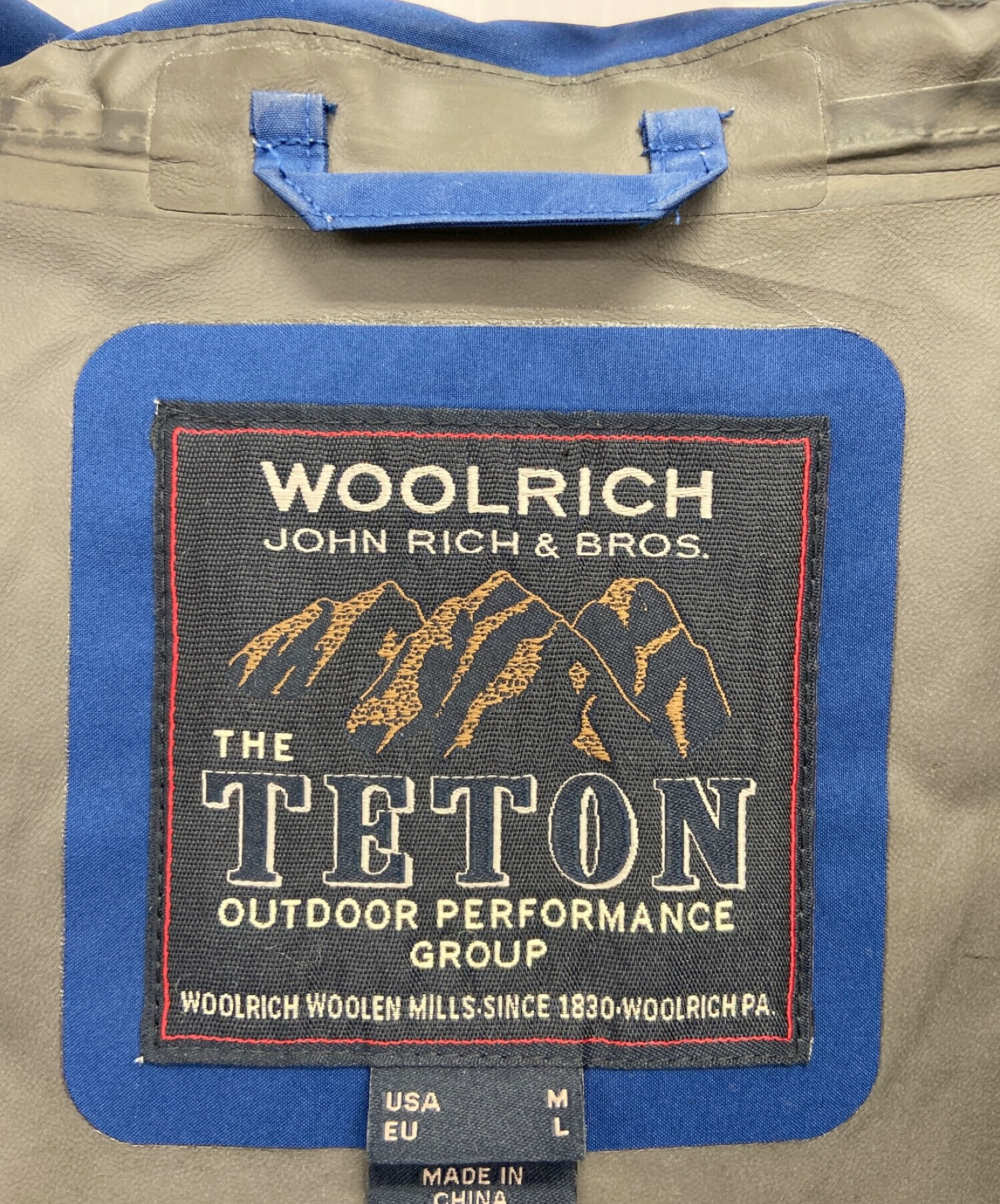 中古・古着通販】WOOLRICH (ウールリッチ) マウンテンパーカー ブルー