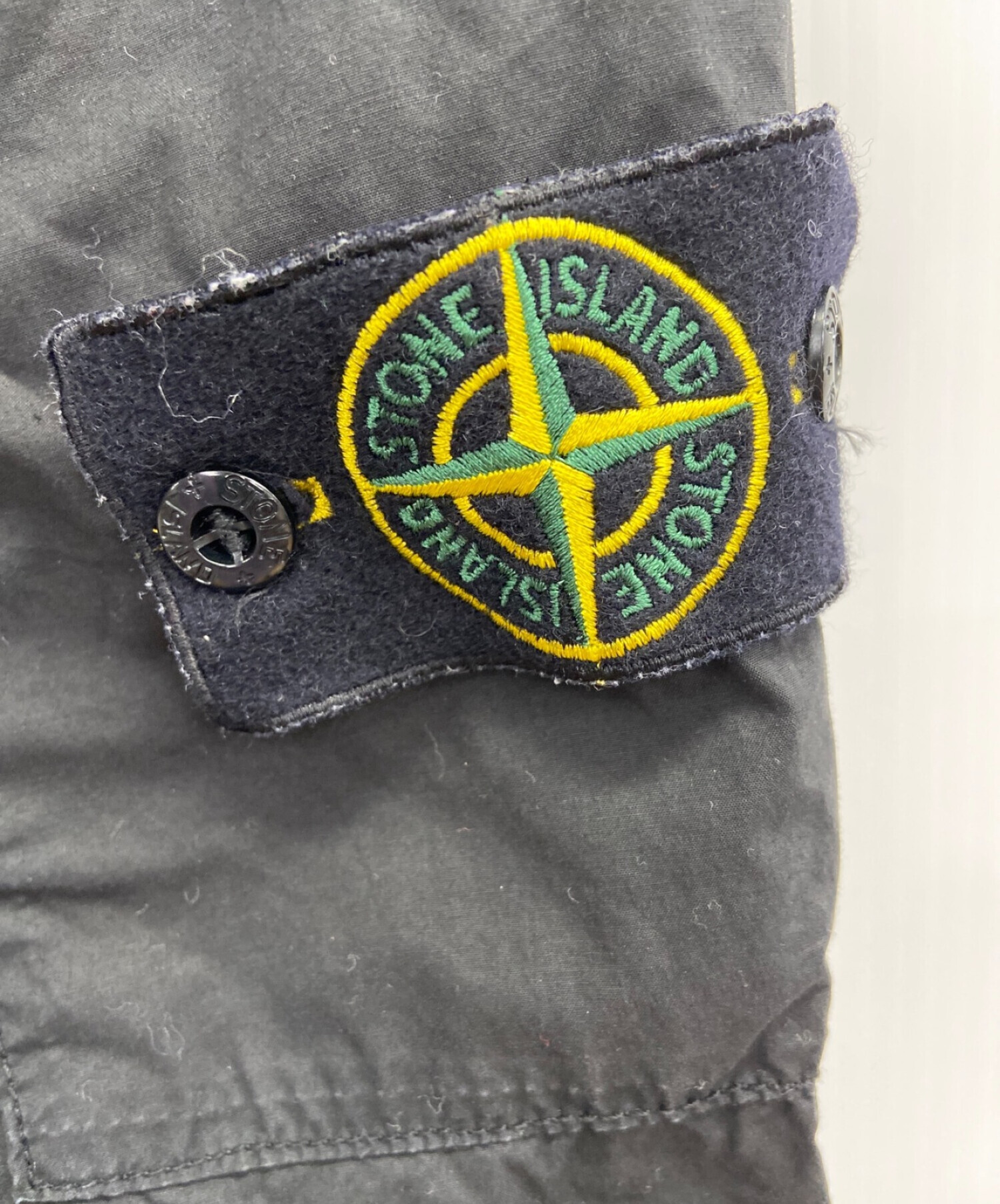 STONE ISLAND (ストーンアイランド) カーゴパンツ ブラック サイズ:78.5