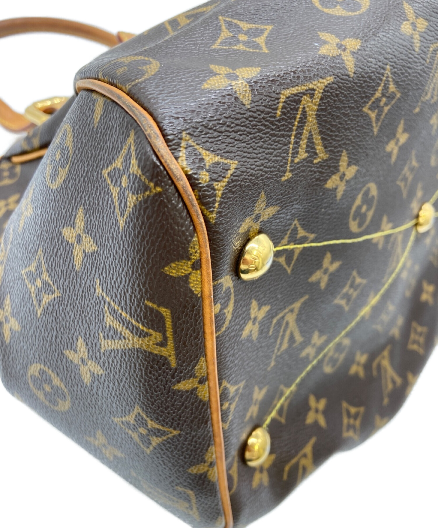 中古・古着通販】LOUIS VUITTON (ルイ ヴィトン) ハンドバッグ M40143 ティヴォリPM ブラウン サイズ:PM｜ブランド・古着通販  トレファク公式【TREFAC FASHION】スマホサイト