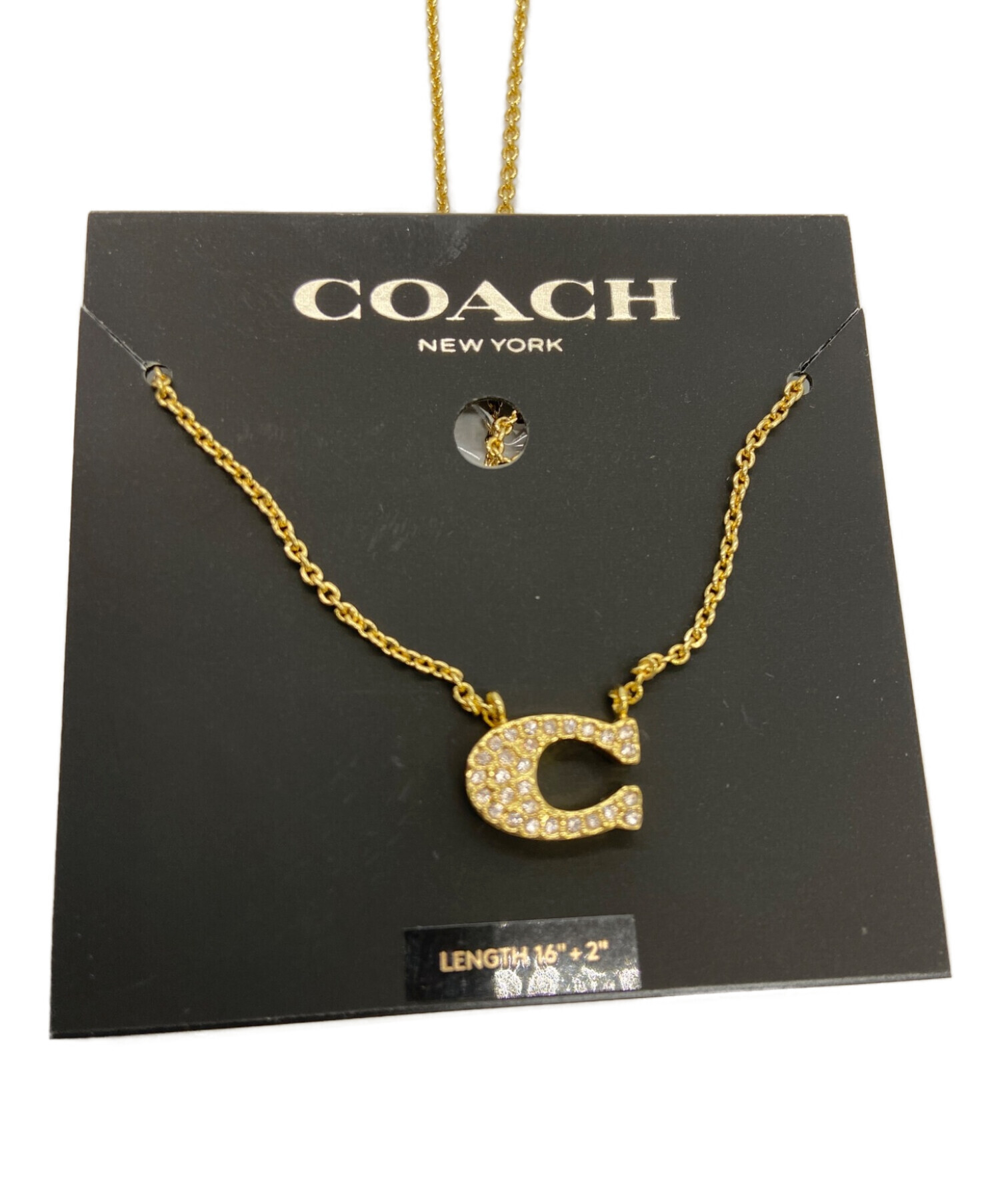 中古・古着通販】COACH (コーチ) ネックレス ゴールド｜ブランド・古着