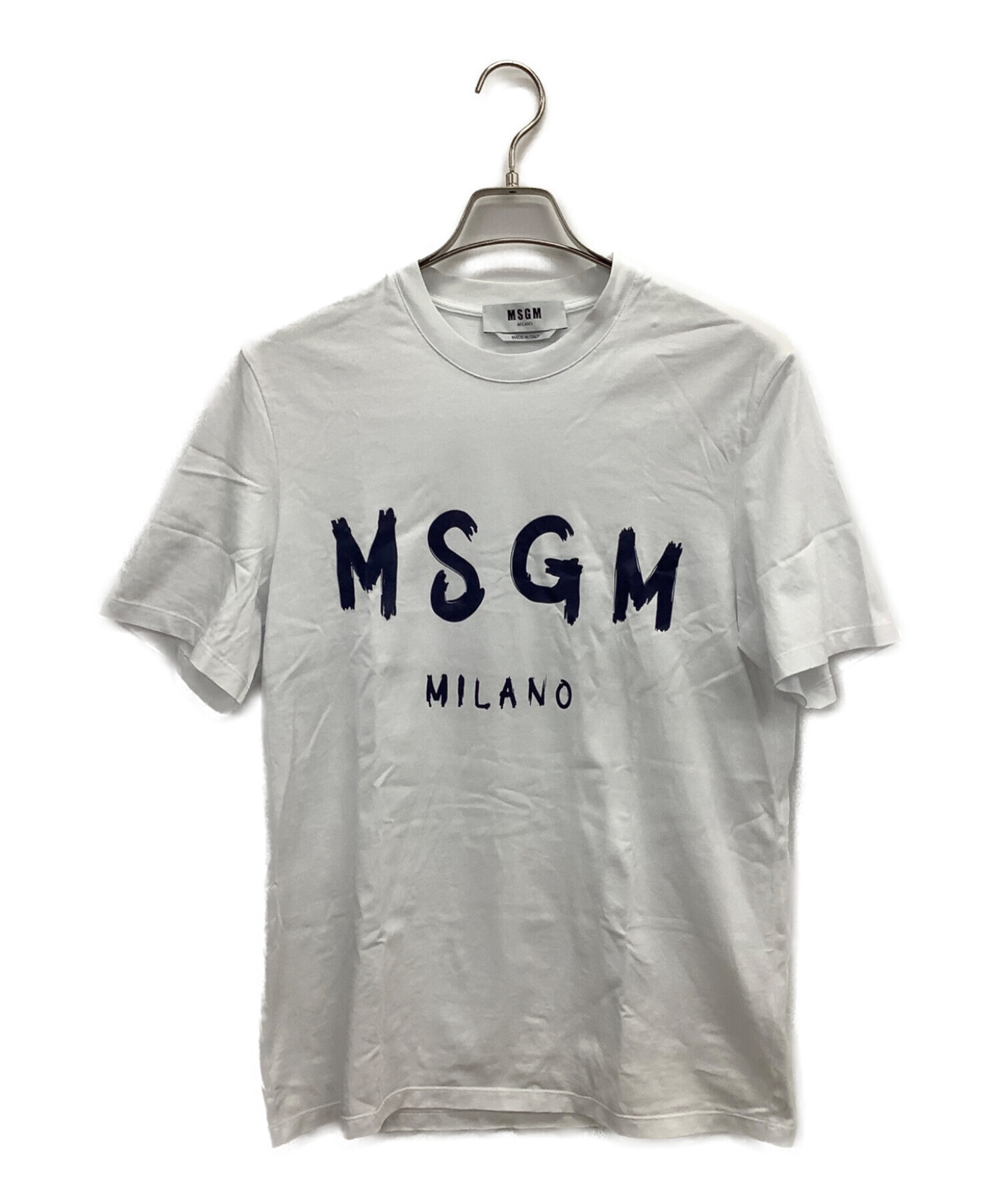 MSGM エムエスジーエム Tシャツ・カットソー XS グレー半袖柄 