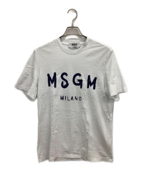 【中古・古着通販】MSGM (エムエスジーエム) ロゴカットソー