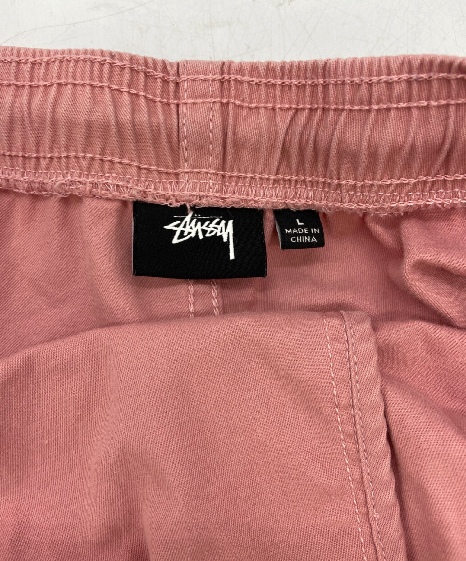 中古・古着通販】stussy (ステューシー) イージーパンツ ピンク サイズ