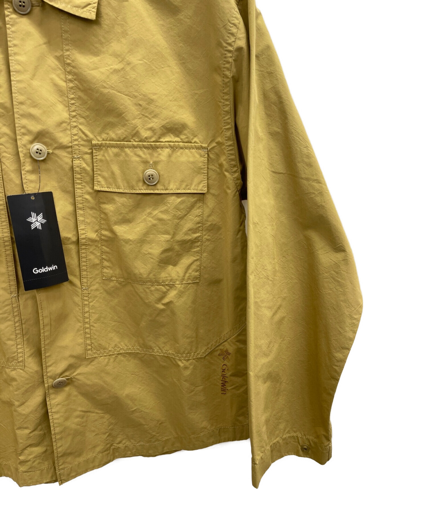 GOLDWIN (ゴールドウイン) CORDURA(R) Typewriter Coverall Shirt ベージュ サイズ:S 未使用品