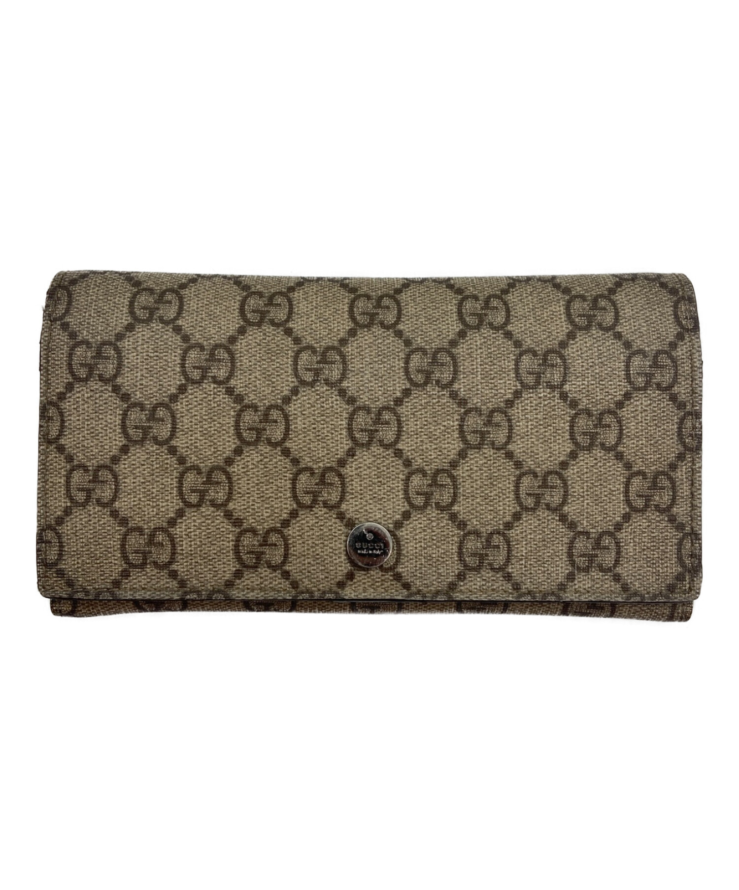 中古・古着通販】GUCCI (グッチ) 長財布 ベージュ｜ブランド・古着通販