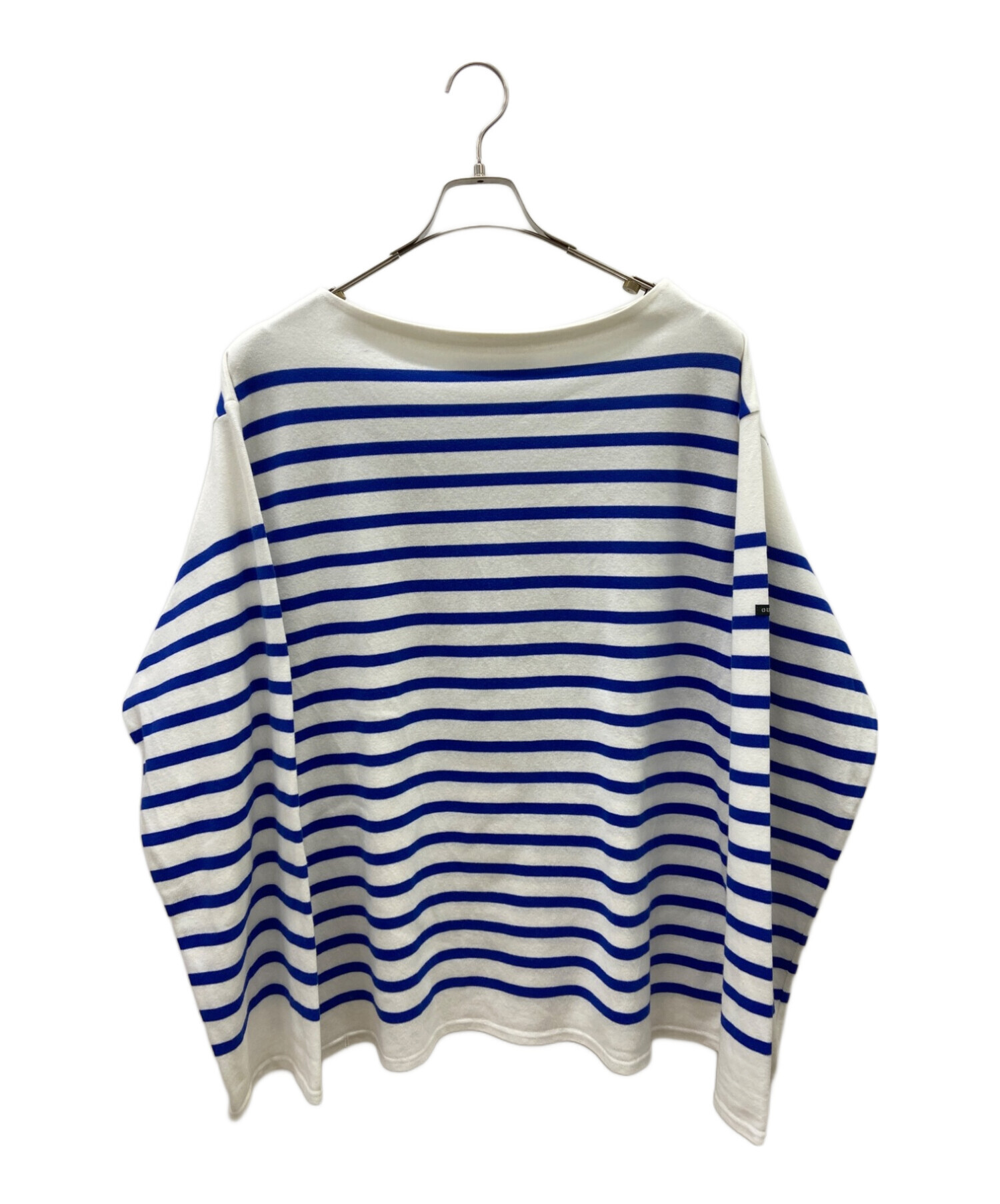 OUTIL (ウティ) バスクシャツ ブルー×ホワイト サイズ:1