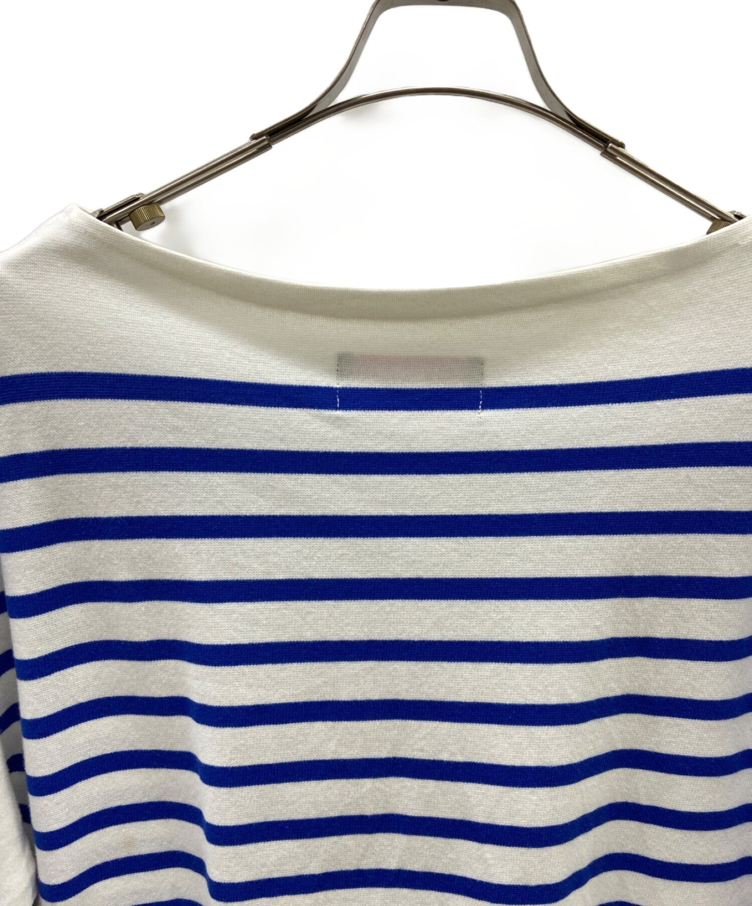 OUTIL (ウティ) バスクシャツ ブルー×ホワイト サイズ:1