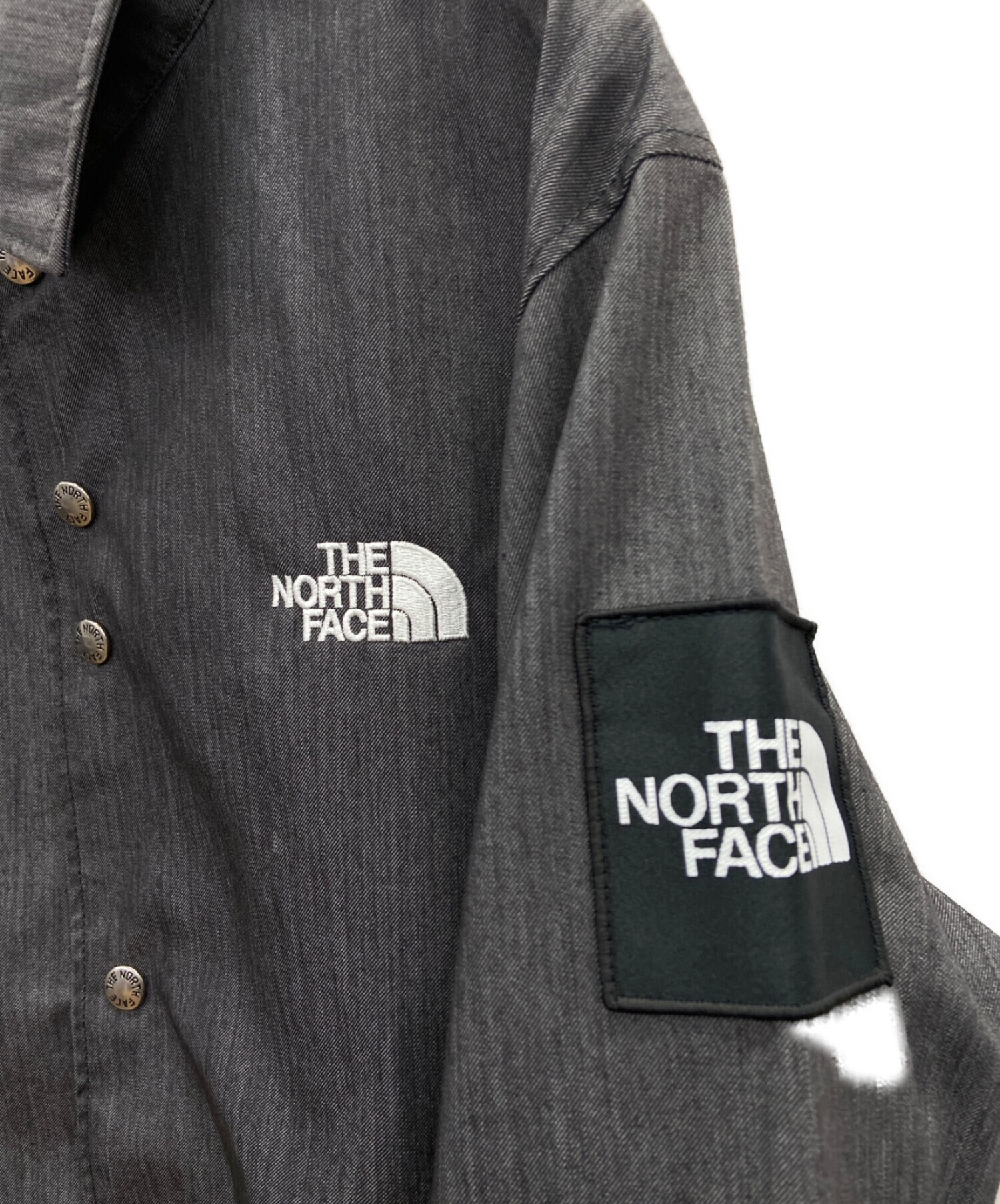 THE NORTH FACE (ザ ノース フェイス) コーチジャケット グレー サイズ:M