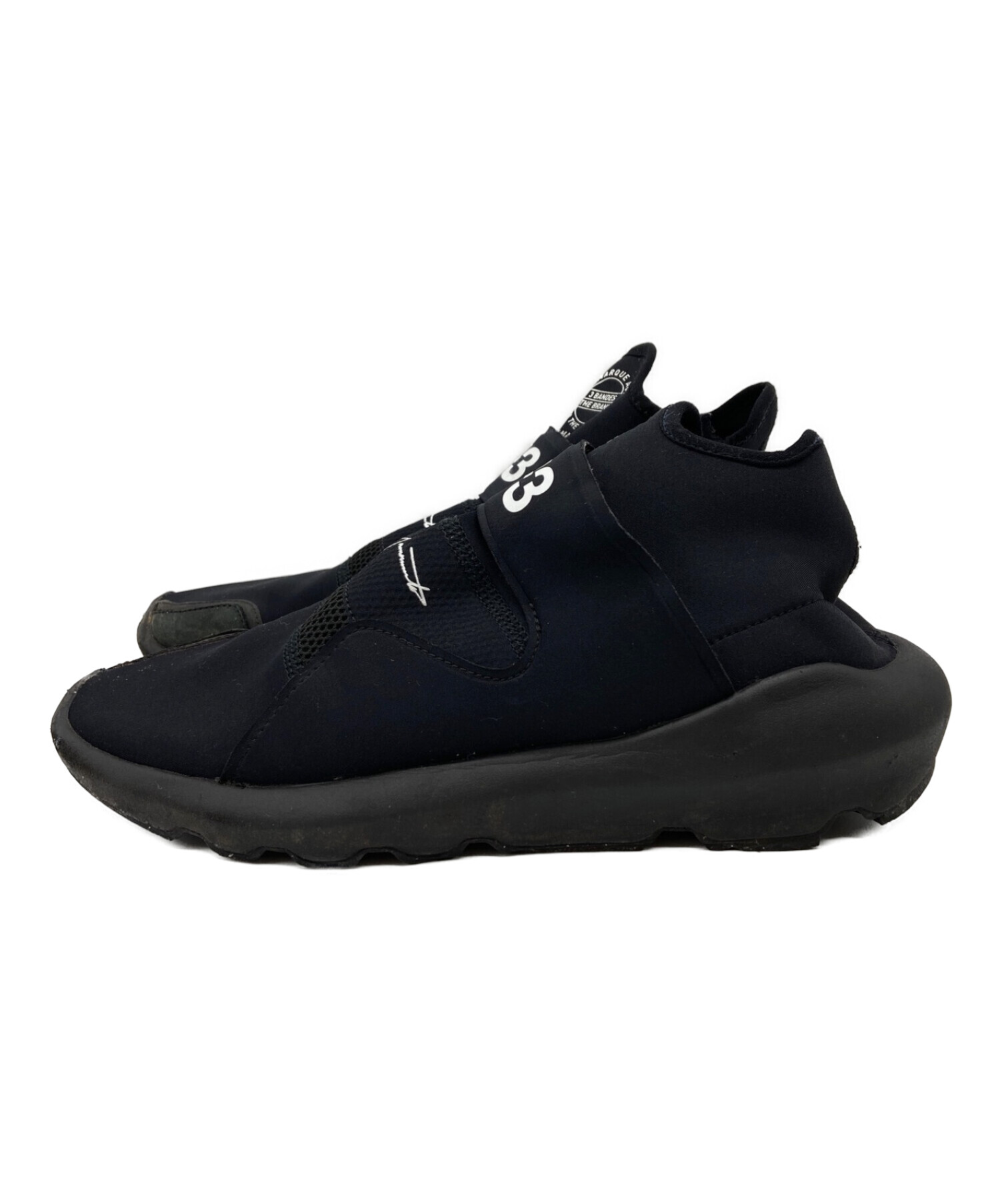 中古・古着通販】Y-3 (ワイスリー) スニーカー ブラック サイズ:27.5