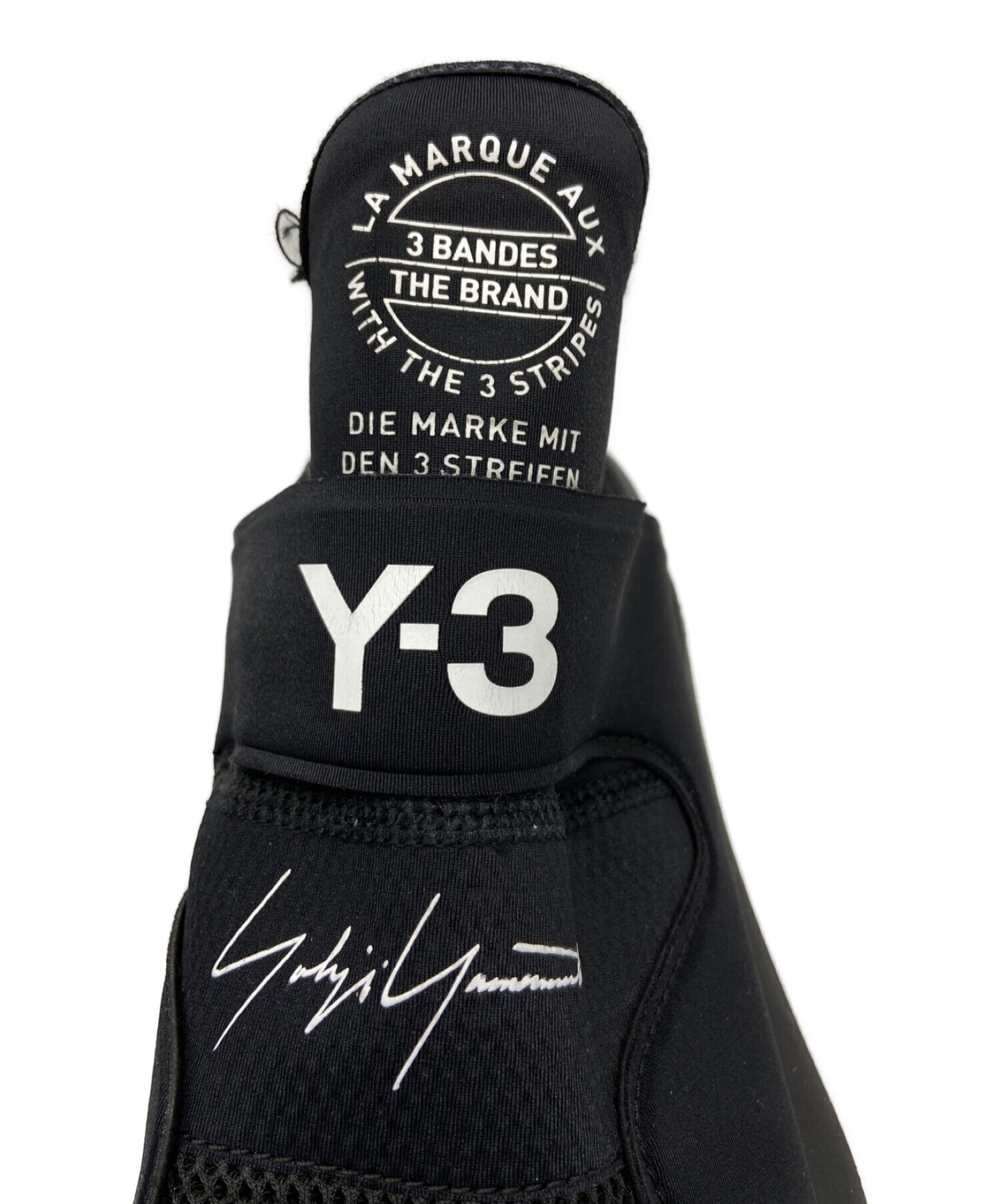 中古・古着通販】Y-3 (ワイスリー) スニーカー ブラック サイズ:27.5｜ブランド・古着通販 トレファク公式【TREFAC  FASHION】スマホサイト