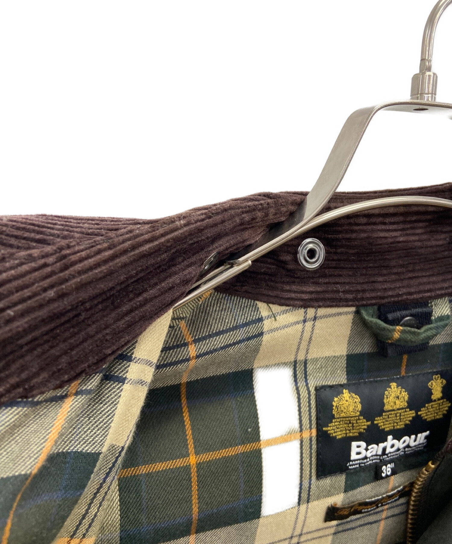 Barbour (バブアー) オイルドジャケット カーキ サイズ:36