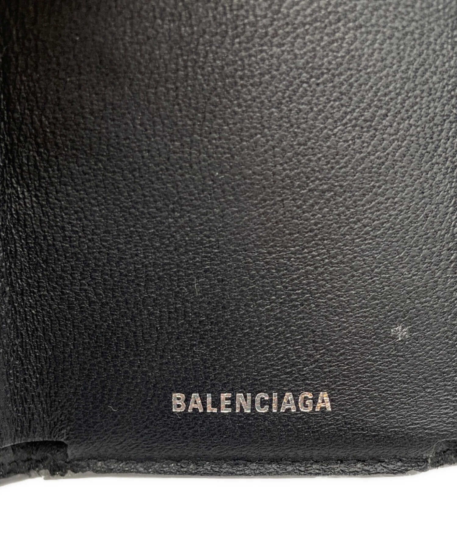 中古・古着通販】BALENCIAGA (バレンシアガ) 3つ折り財布 シルバー