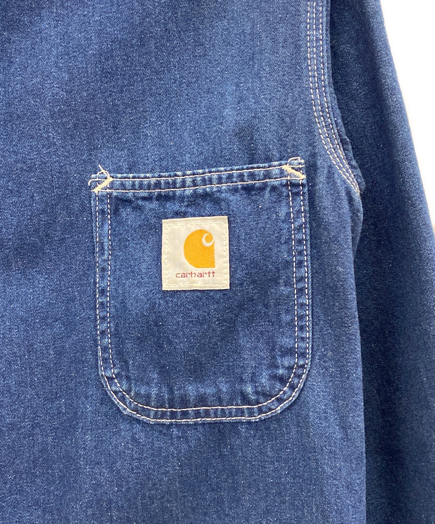 中古・古着通販】CarHartt (カーハート) デニムジャケット インディゴ