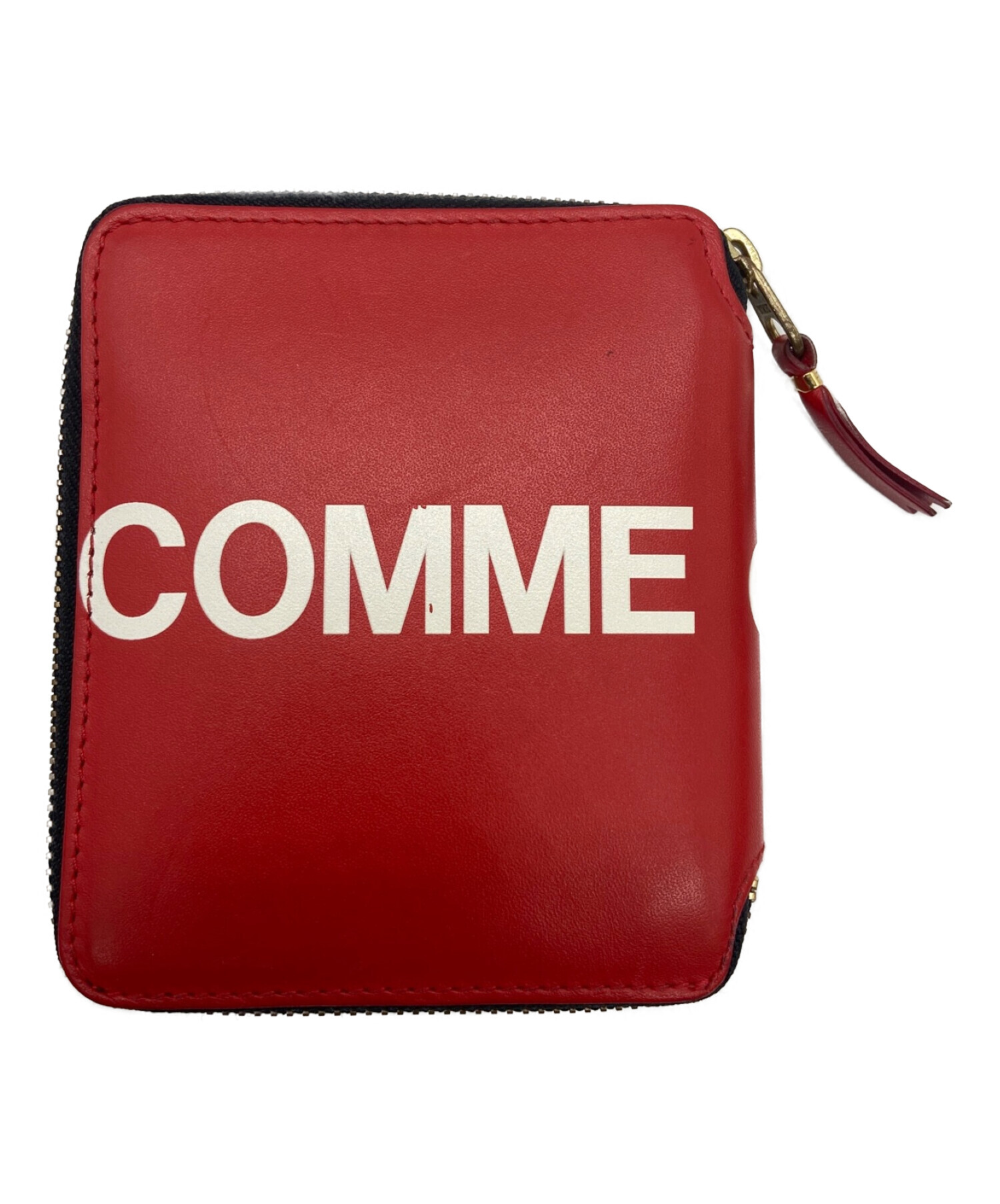 COMME des GARCONS ヒュージロゴ 二つ折り財布 大人女性の - 小物