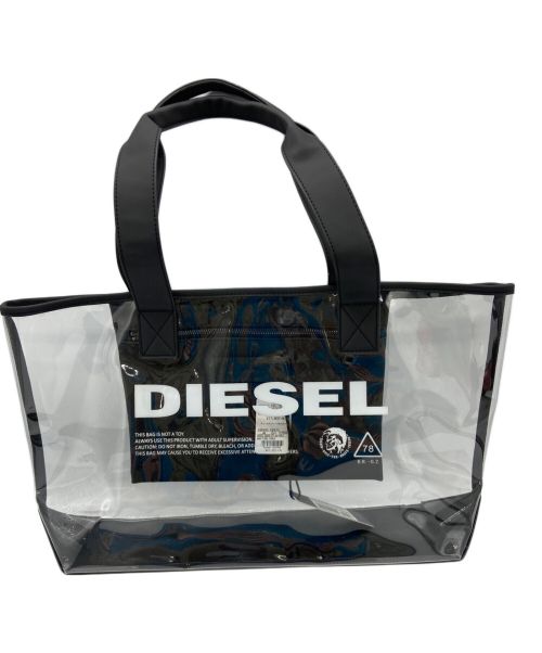 【中古・古着通販】DIESEL (ディーゼル) クリアトートバッグ ブラック 未使用品｜ブランド・古着通販 トレファク公式【TREFAC  FASHION】スマホサイト