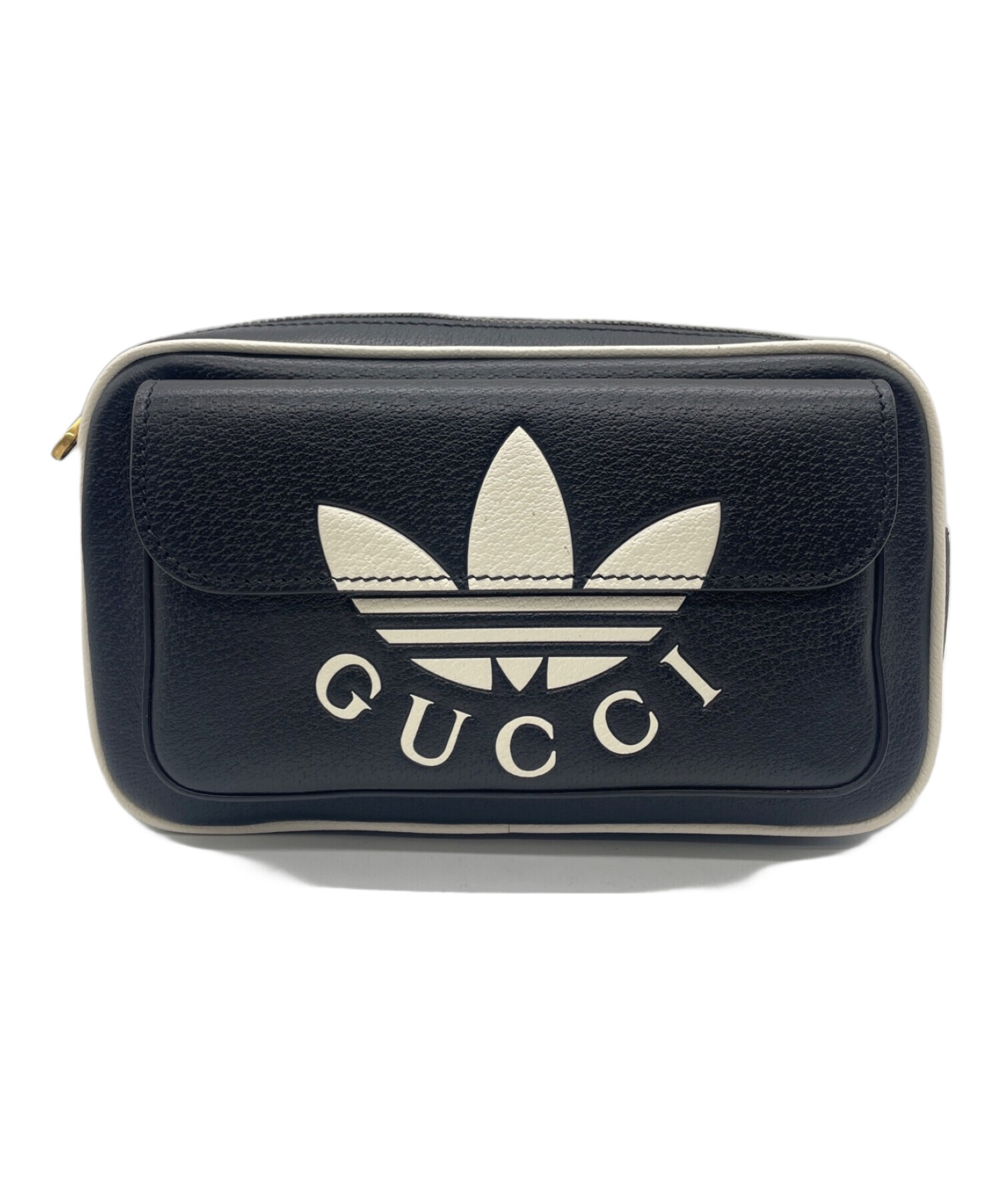 中古・古着通販】GUCCI (グッチ) adidas (アディダス) ボディーバッグ ブラック｜ブランド・古着通販 トレファク公式【TREFAC  FASHION】スマホサイト