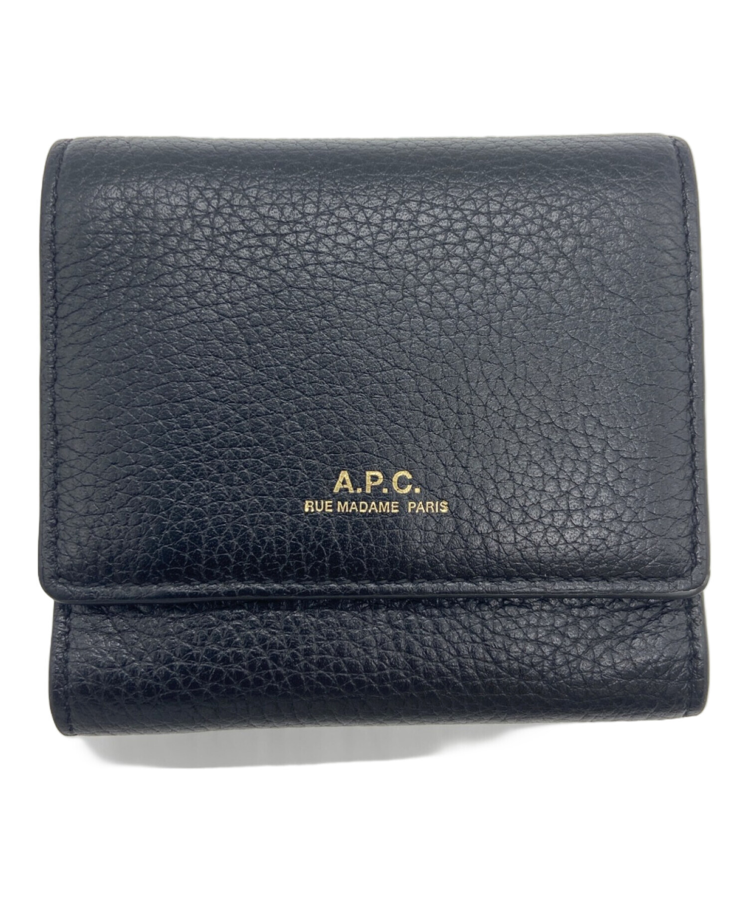 中古・古着通販】A.P.C. (アーペーセー) スモールコンパクトウォレット ブラック｜ブランド・古着通販 トレファク公式【TREFAC  FASHION】スマホサイト