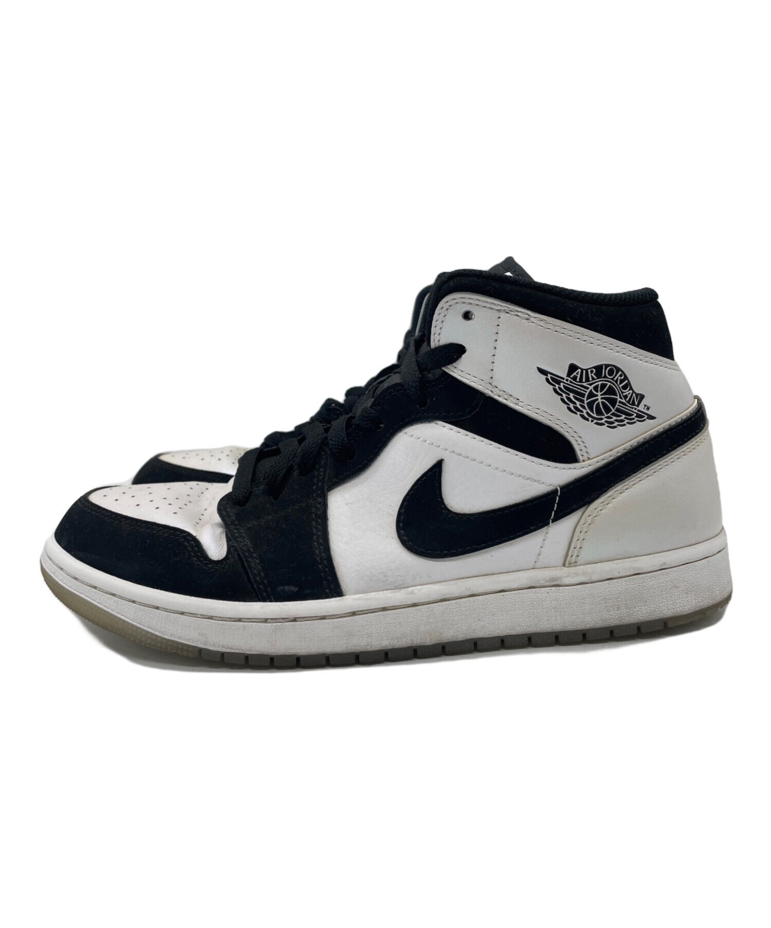 中古・古着通販】NIKE (ナイキ) Air Jordan 1 Mid SE ホワイト×ブラック サイズ:27センチ｜ブランド・古着通販  トレファク公式【TREFAC FASHION】スマホサイト