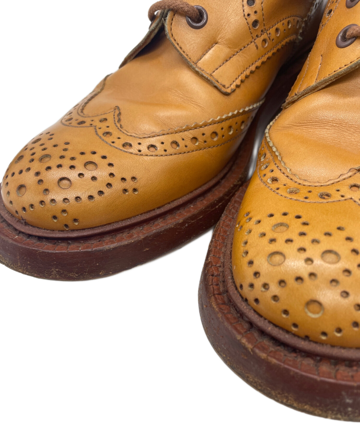 Tricker's (トリッカーズ) カントリーブーツ ベージュ サイズ:26.5cm