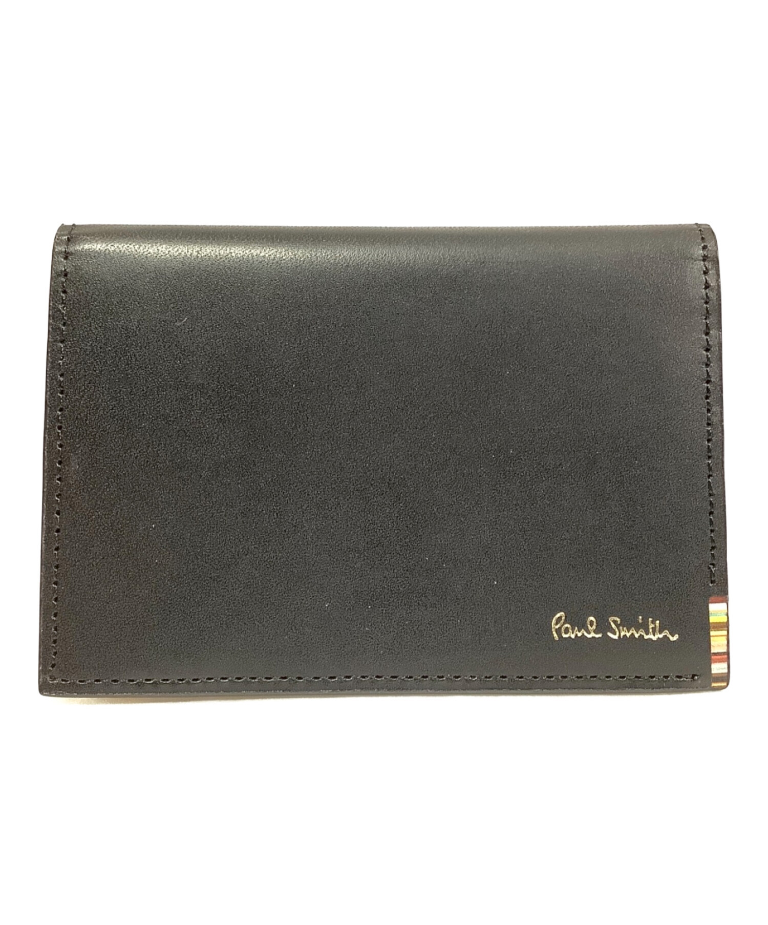 中古・古着通販】PAUL SMITH (ポールスミス) パスケース ブラック