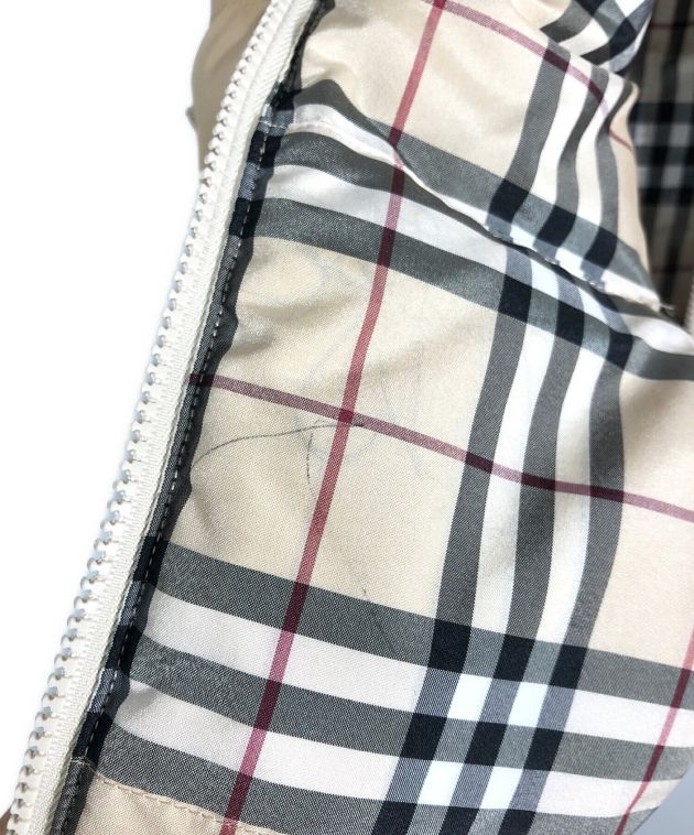 BURBERRY LONDON (バーバリー ロンドン) リバーシブルダウンベスト ベージュ サイズ:160A