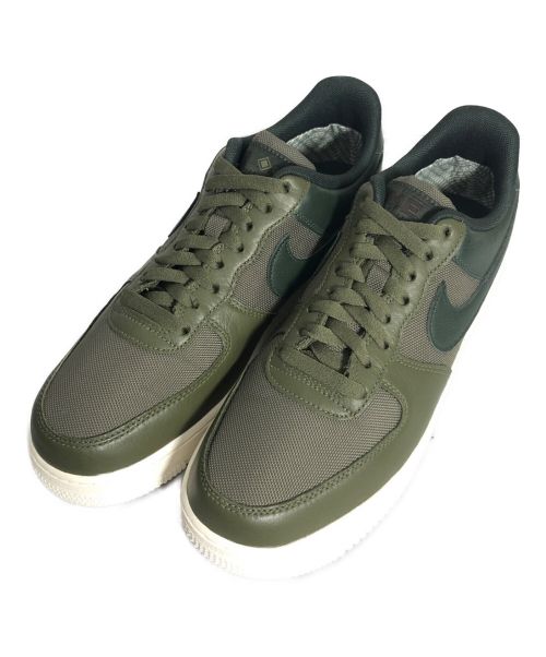 【中古・古着通販】NIKE (ナイキ) ミッドカットスニーカー カーキ