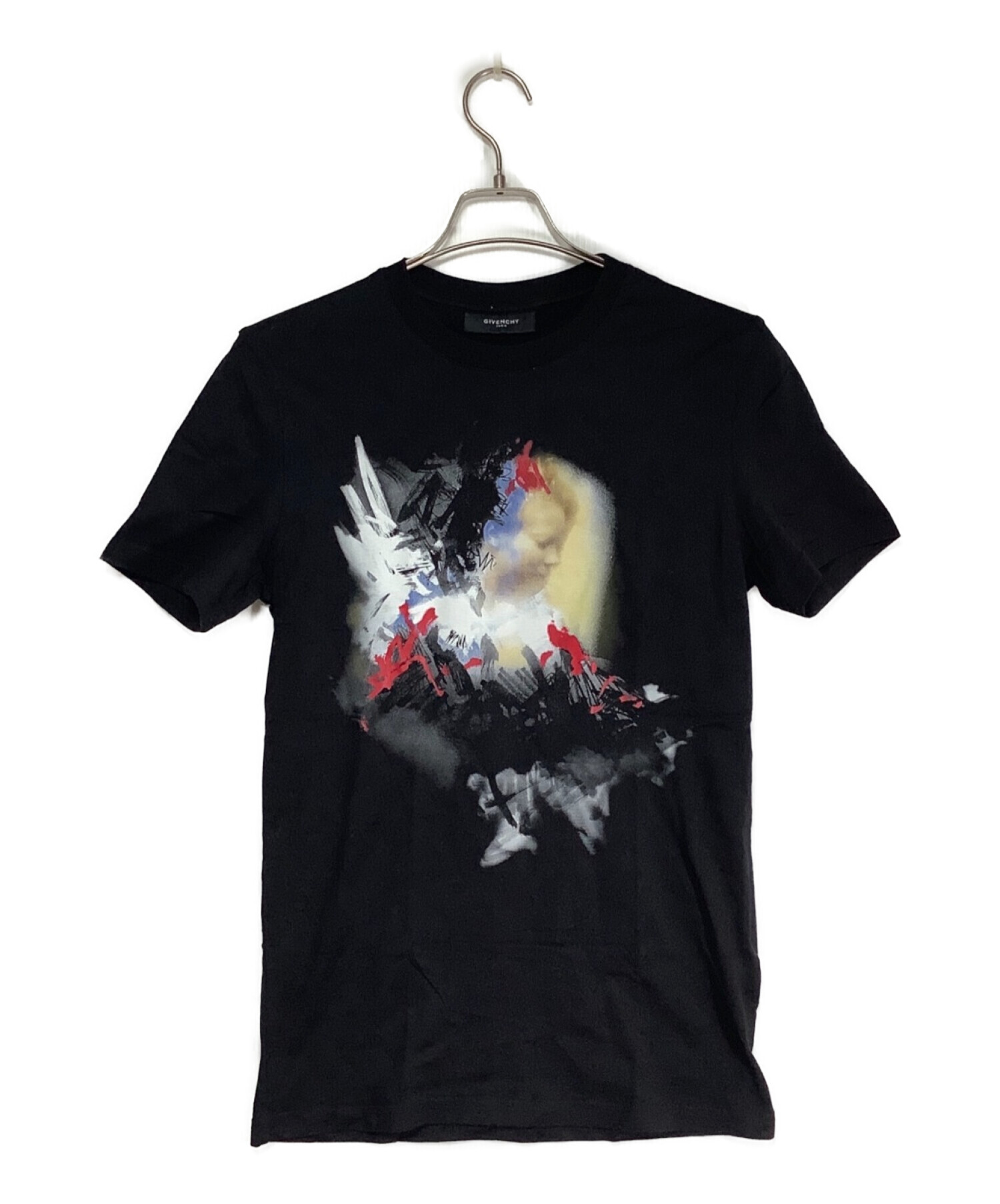 中古・古着通販】GIVENCHY (ジバンシィ) プリントTシャツ ブラック