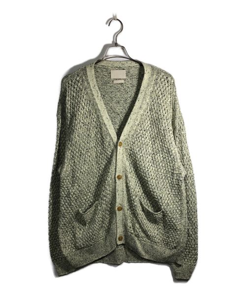 中古・古着通販】YOKE (ヨーク) MESH CARDIGAN グリーン サイズ:3