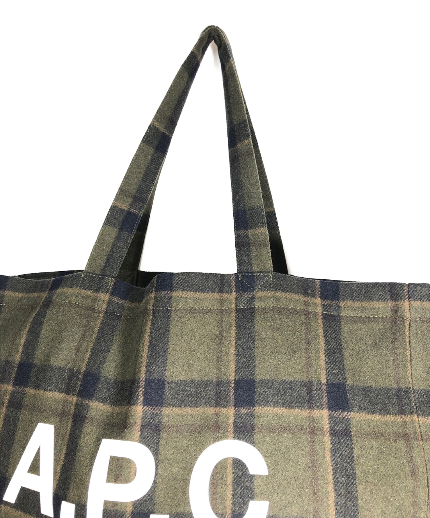 A.P.C. (アー・ペー・セー) トートバッグ カーキ