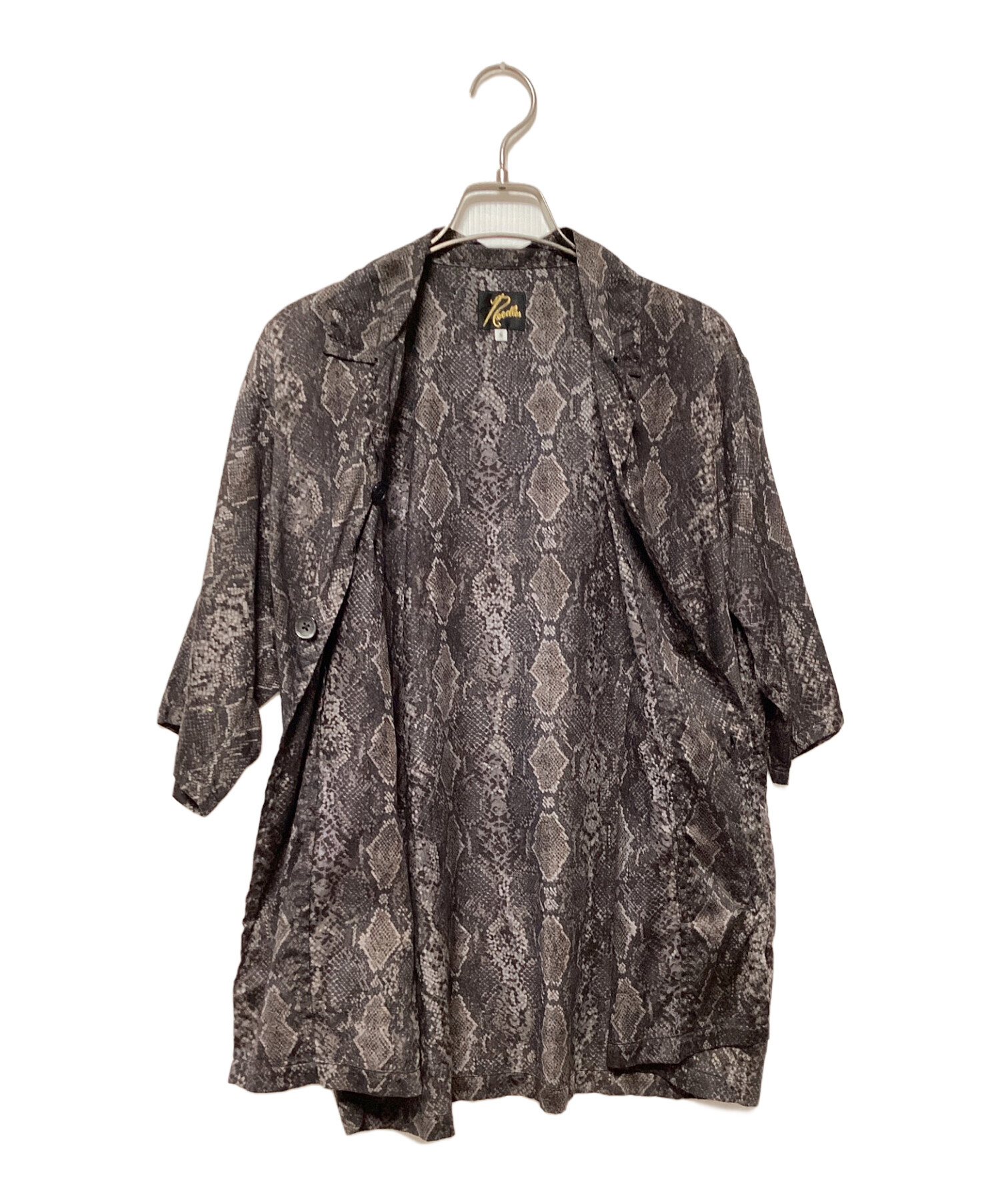 中古・古着通販】Needles (ニードルズ) Cabana Shirt - Python Pt グレー×ブラック サイズ:S｜ブランド・古着通販  トレファク公式【TREFAC FASHION】スマホサイト