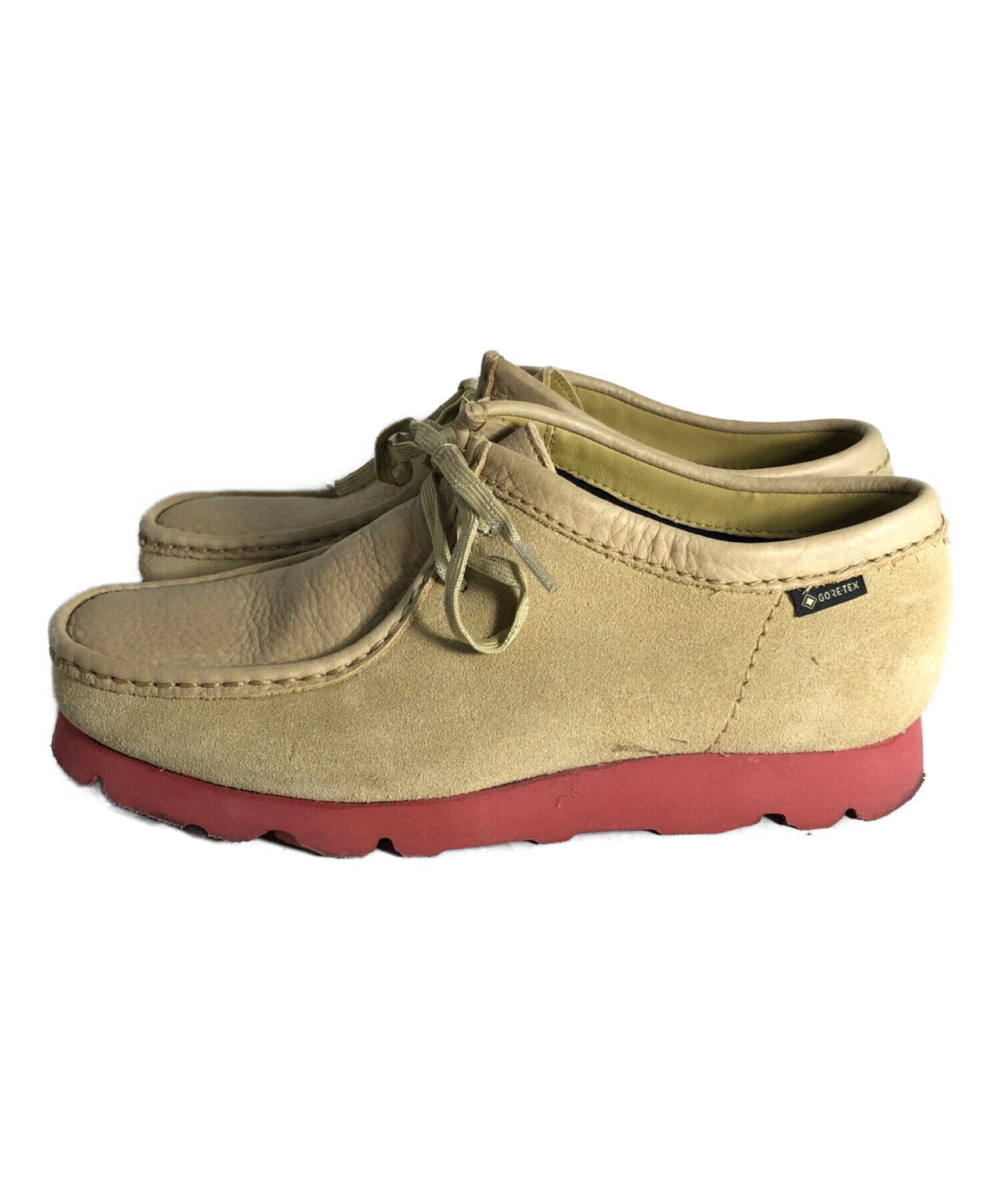 中古・古着通販】CLARKS (クラークス) ワラビーブーツ ブラウン サイズ