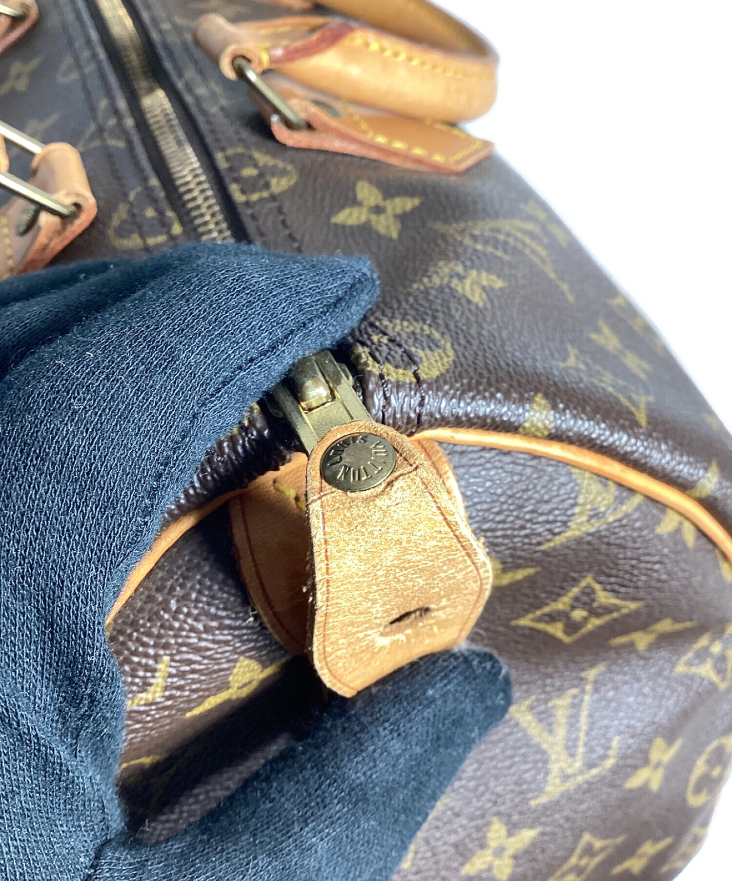 LOUIS VUITTON (ルイ ヴィトン) スピーディ35 ブラウン