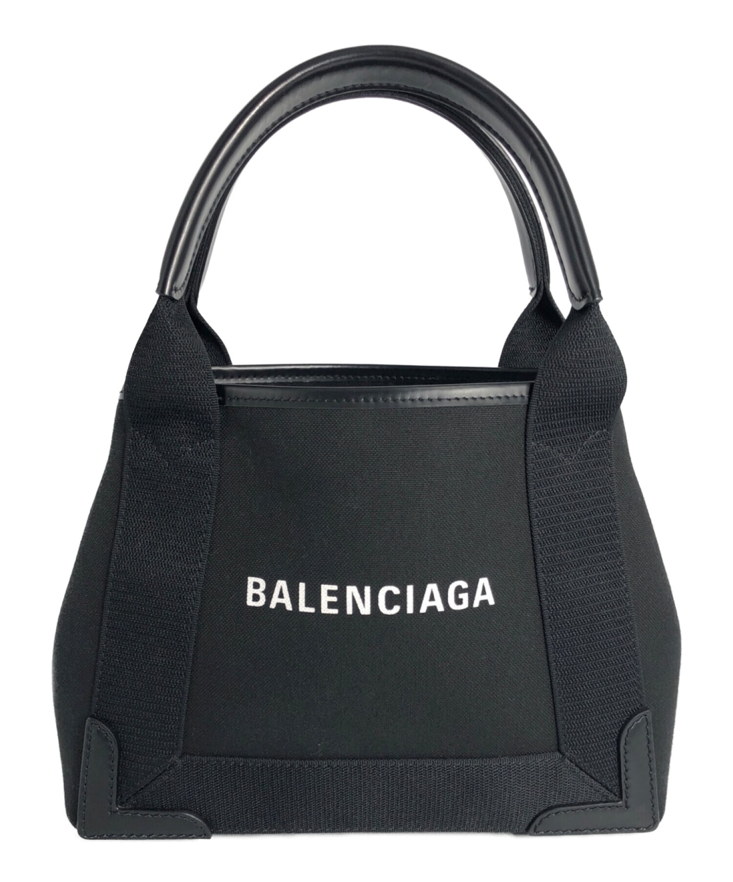 BALENCIAGA (バレンシアガ) カバスXS ブラック×ホワイト