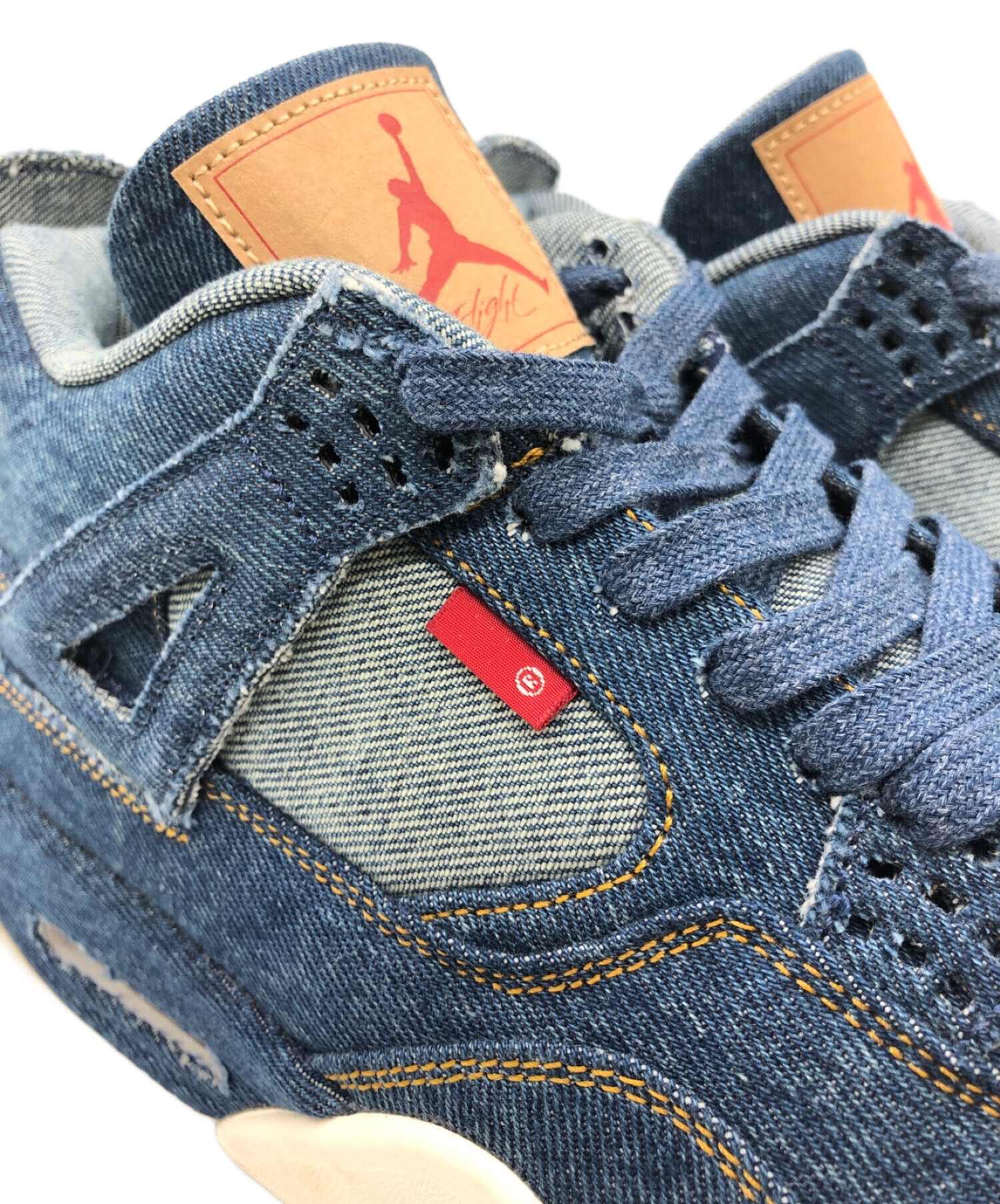 中古・古着通販】NIKE (ナイキ) LEVI'S (リーバイス) AIR JORDAN 4 RETRO LEVIS NRG ネイビー  サイズ:28｜ブランド・古着通販 トレファク公式【TREFAC FASHION】スマホサイト