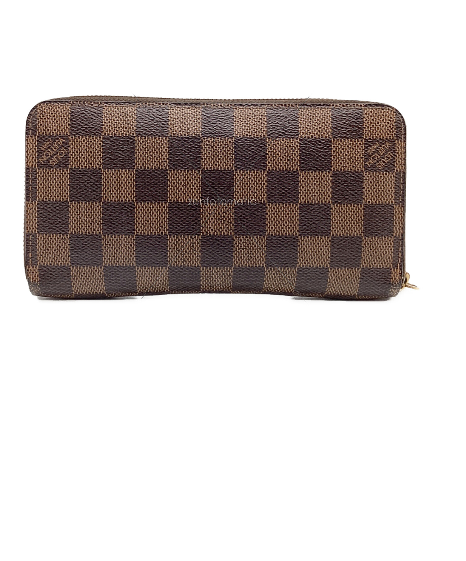 中古・古着通販】LOUIS VUITTON (ルイ ヴィトン) ジッピー・ウォレット ダミエ・エベヌ ブラウン｜ブランド・古着通販  トレファク公式【TREFAC FASHION】スマホサイト