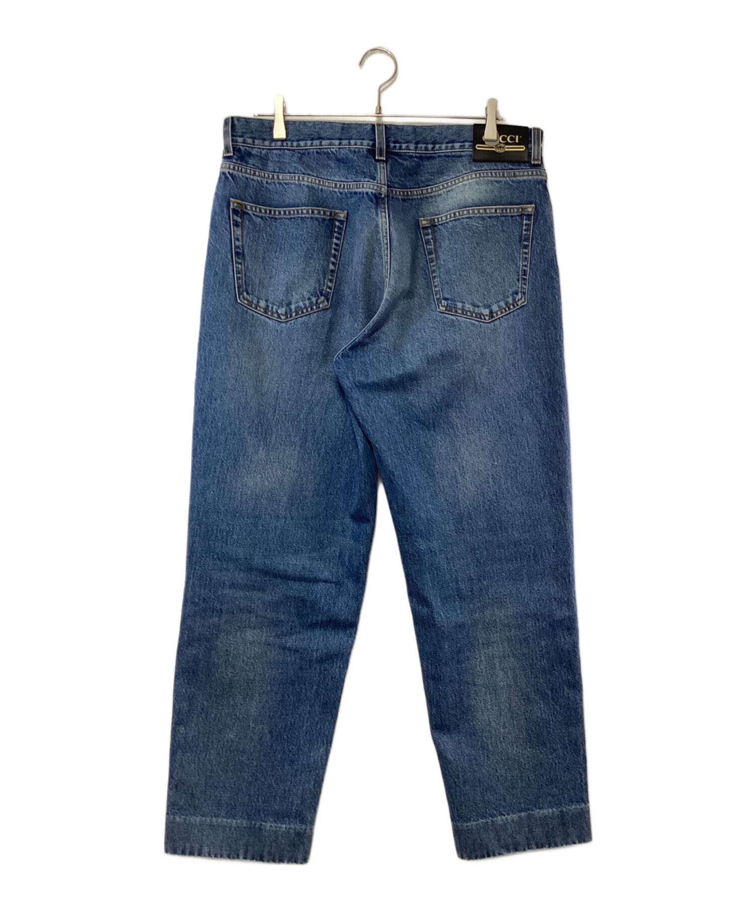 中古・古着通販】GUCCI (グッチ) CARROT DENIM PANT インディゴ サイズ:36｜ブランド・古着通販 トレファク公式【TREFAC  FASHION】スマホサイト