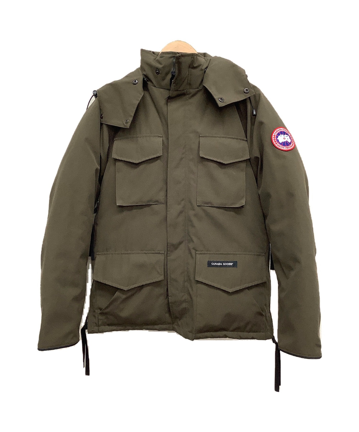 CANADA GOOSE (カナダグース) ダウンジャケット カーキ サイズ:XS/TP 冬物