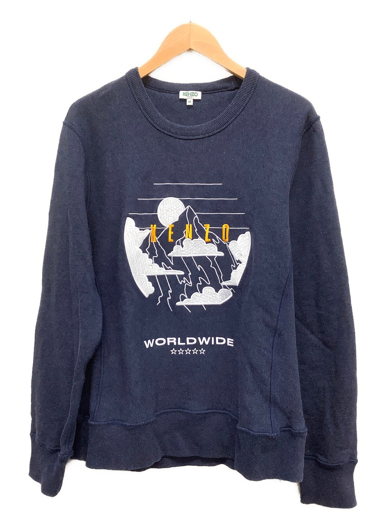 KENZO (ケンゾー) Mountain Sweatshirt In Navy Blue ネイビー サイズ:M