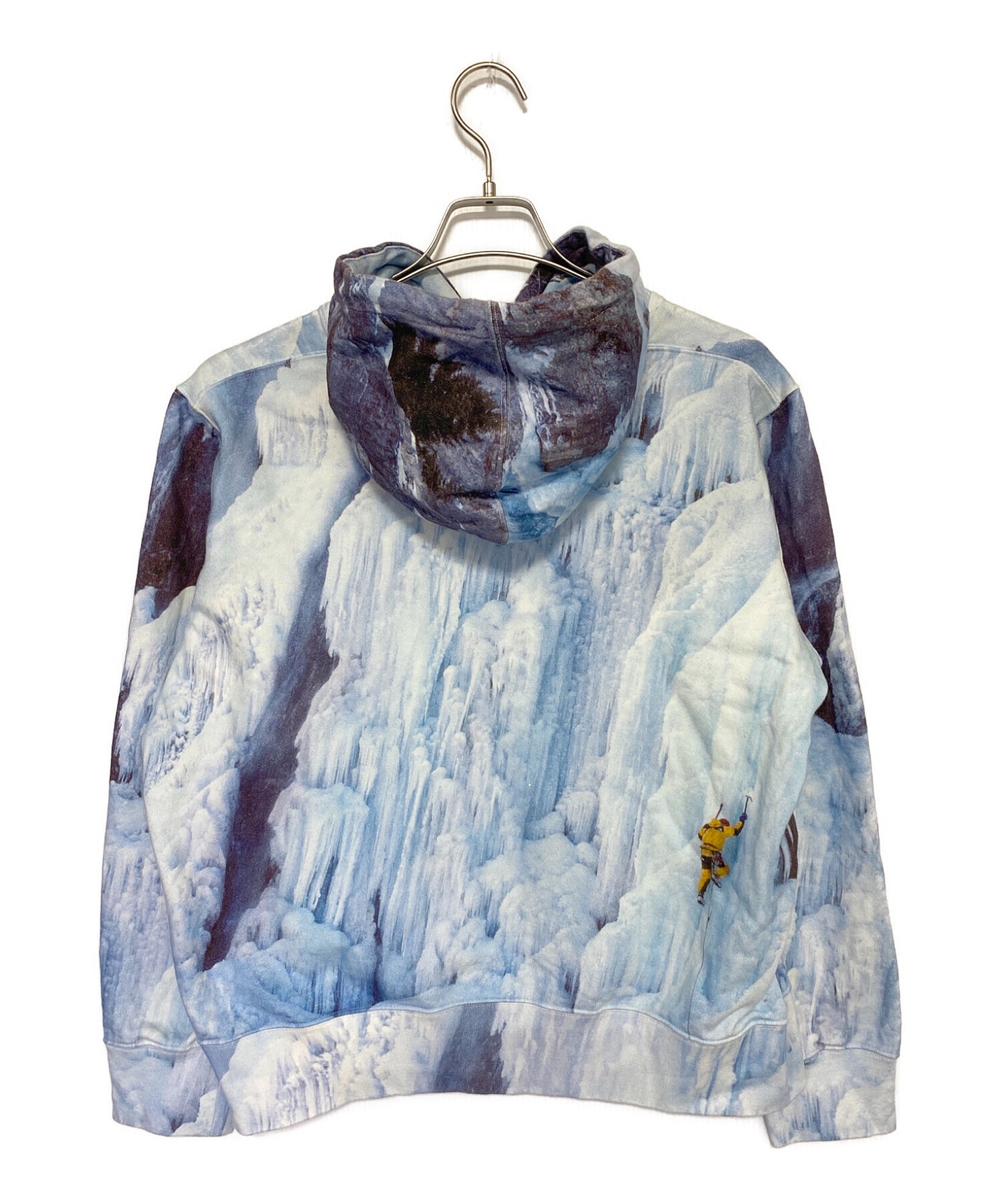 SUPREME (シュプリーム) Ice Climb Hooded Sweatshirt ブルー サイズ:Ｍ