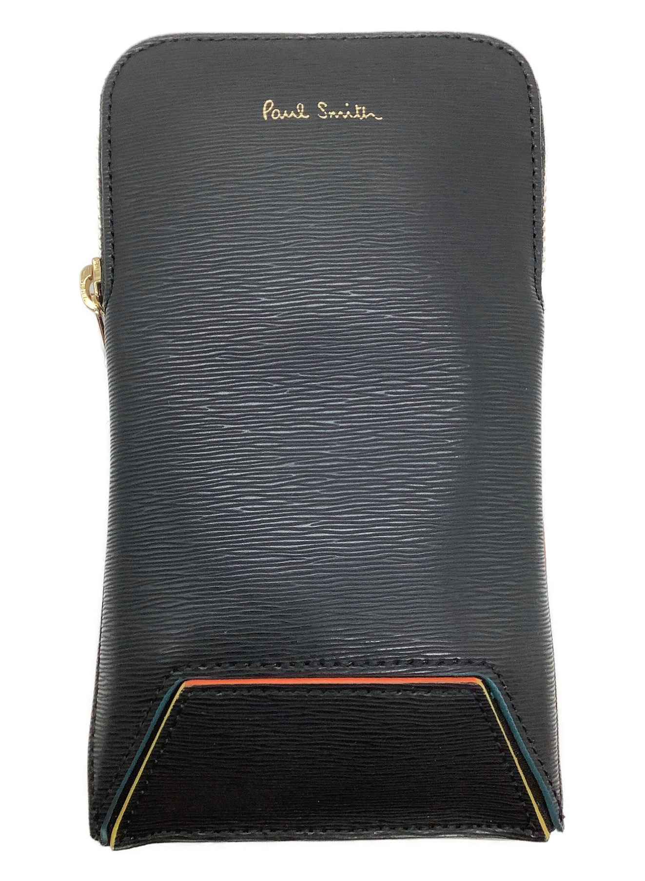 中古・古着通販】PAUL SMITH (ポールスミス) モバイルケース ブラック