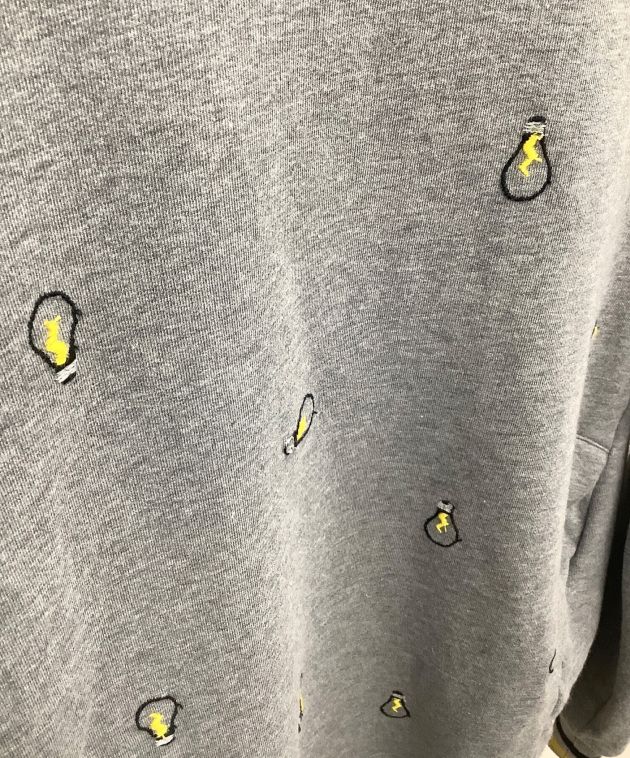 中古・古着通販】FENDI (フェンディ) クルーネックスウェット グレー 