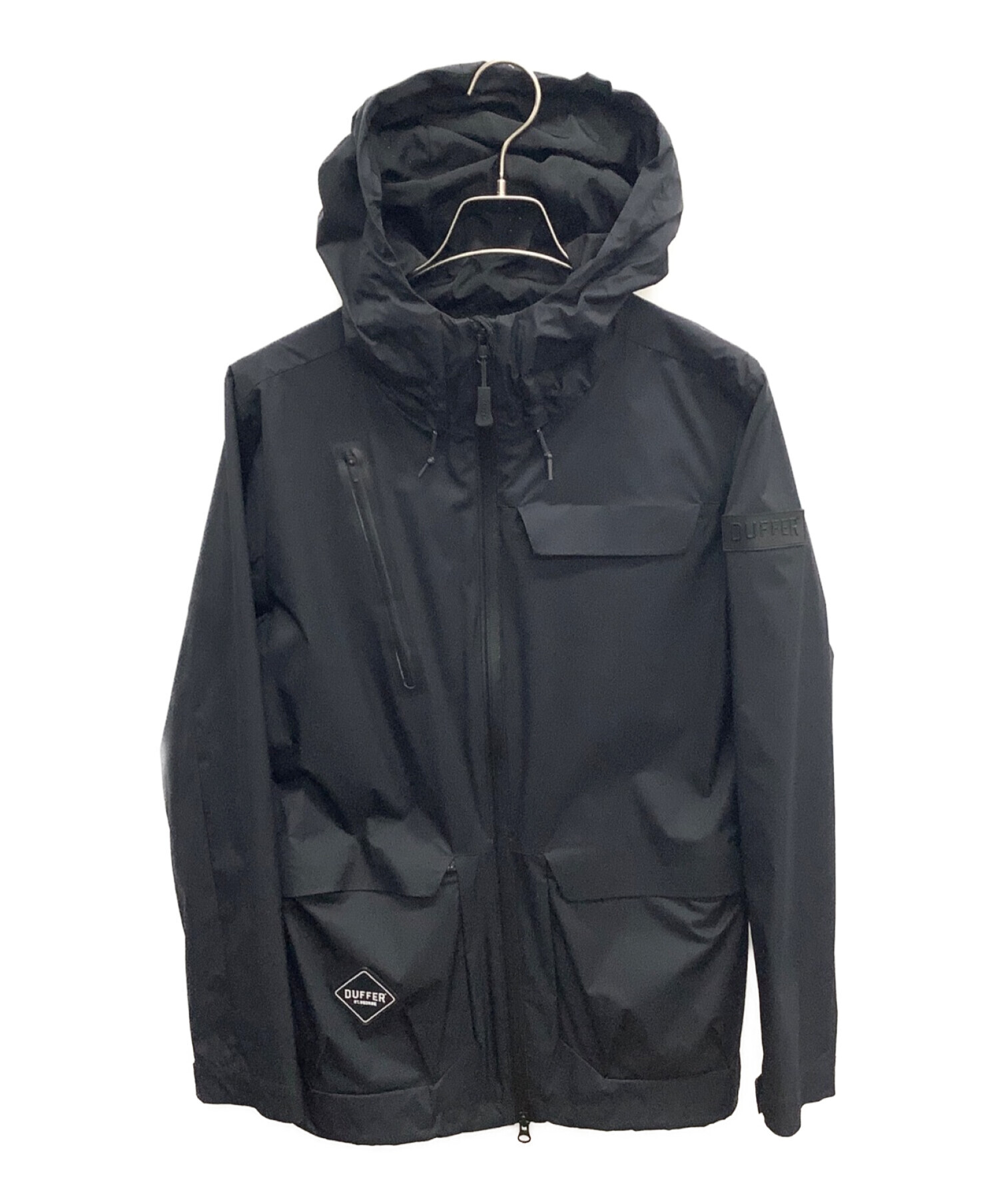 中古・古着通販】DUFFER (ダファー) ナイロンジャケット ブラック