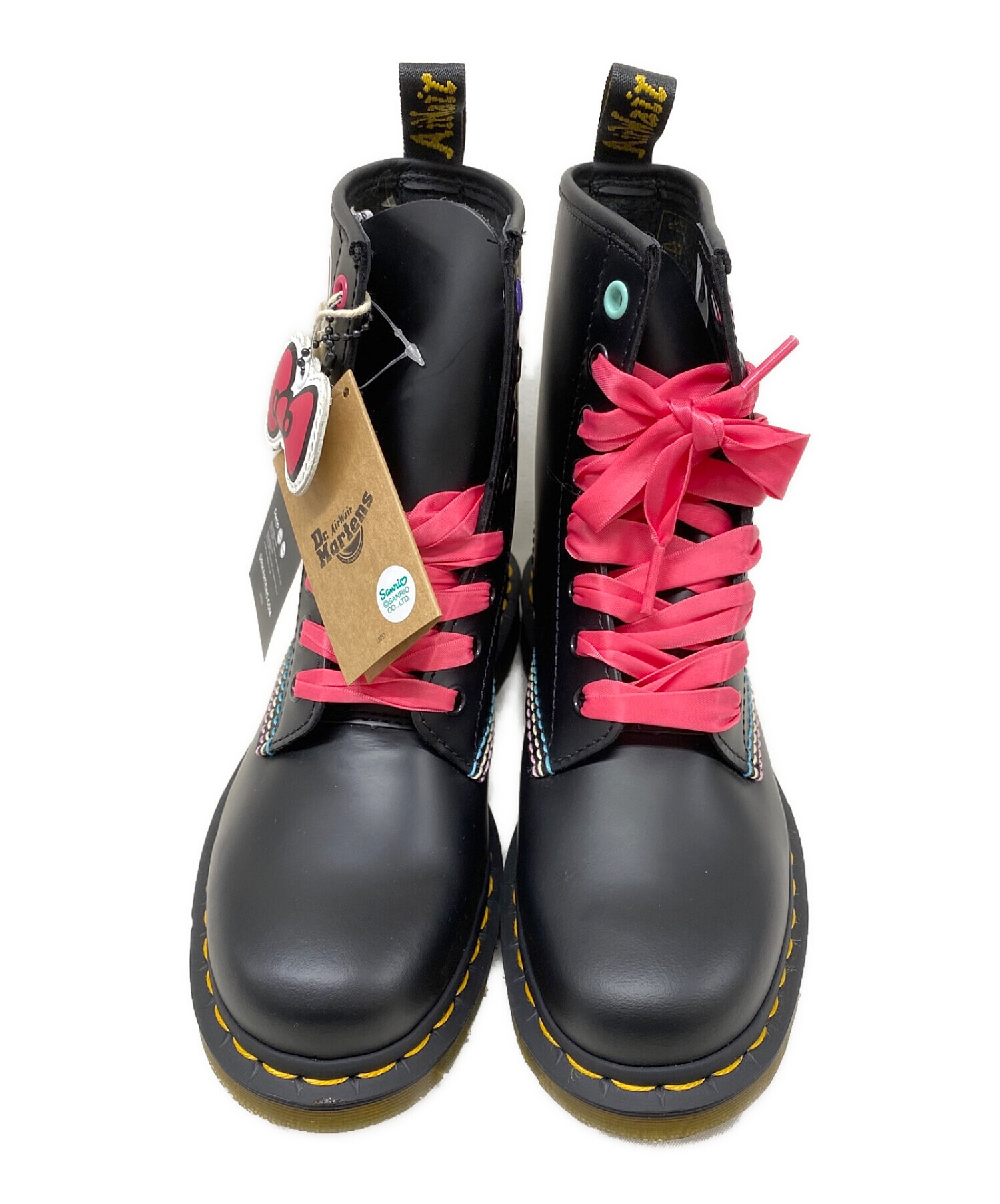 Dr.Martens (ドクターマーチン) Sanrio (サンリオ) 8ホールブーツ ブラック サイズ:36 未使用品