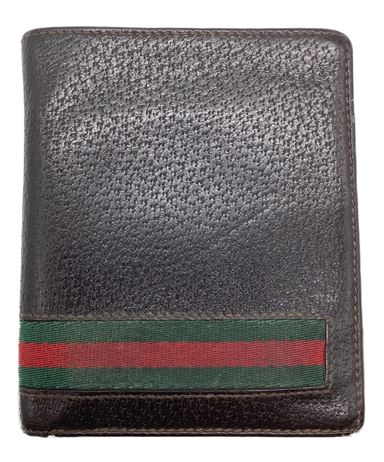 中古・古着通販】GUCCI (グッチ) 札入れ ダークブラウン｜ブランド