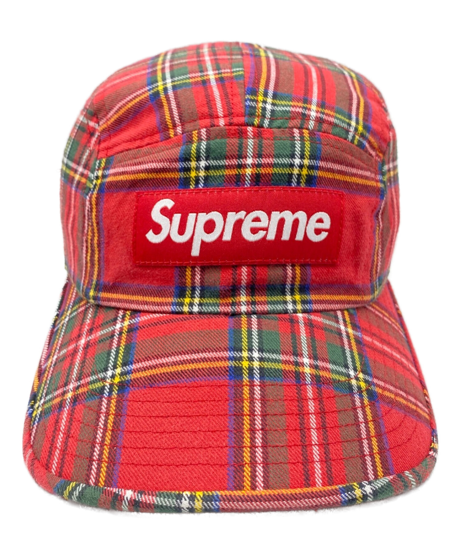 supreme washed chino twill camp cap レッドsupreme - キャップ