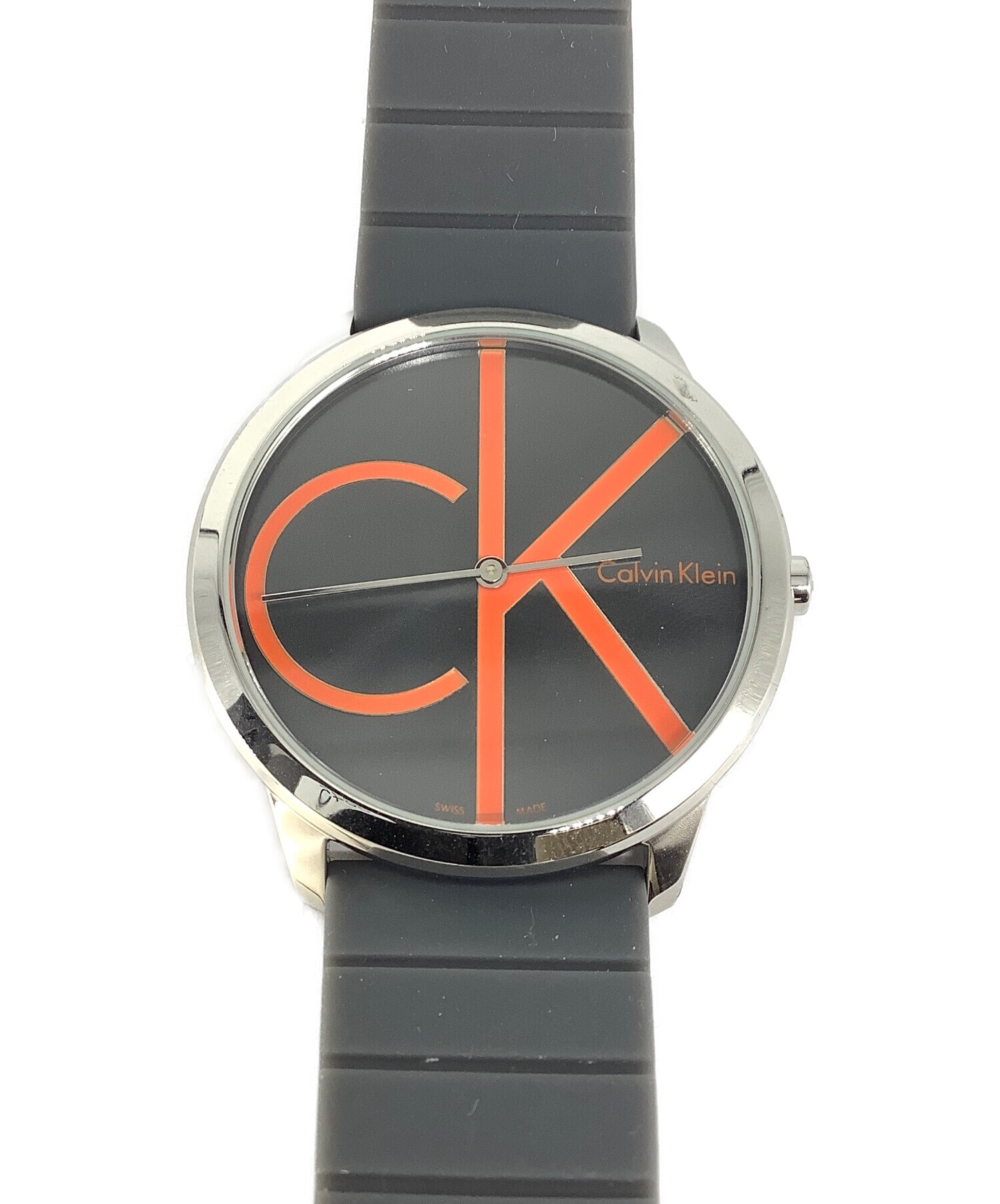 中古・古着通販】Calvin Klein (カルバンクライン) 腕時計 ブラック